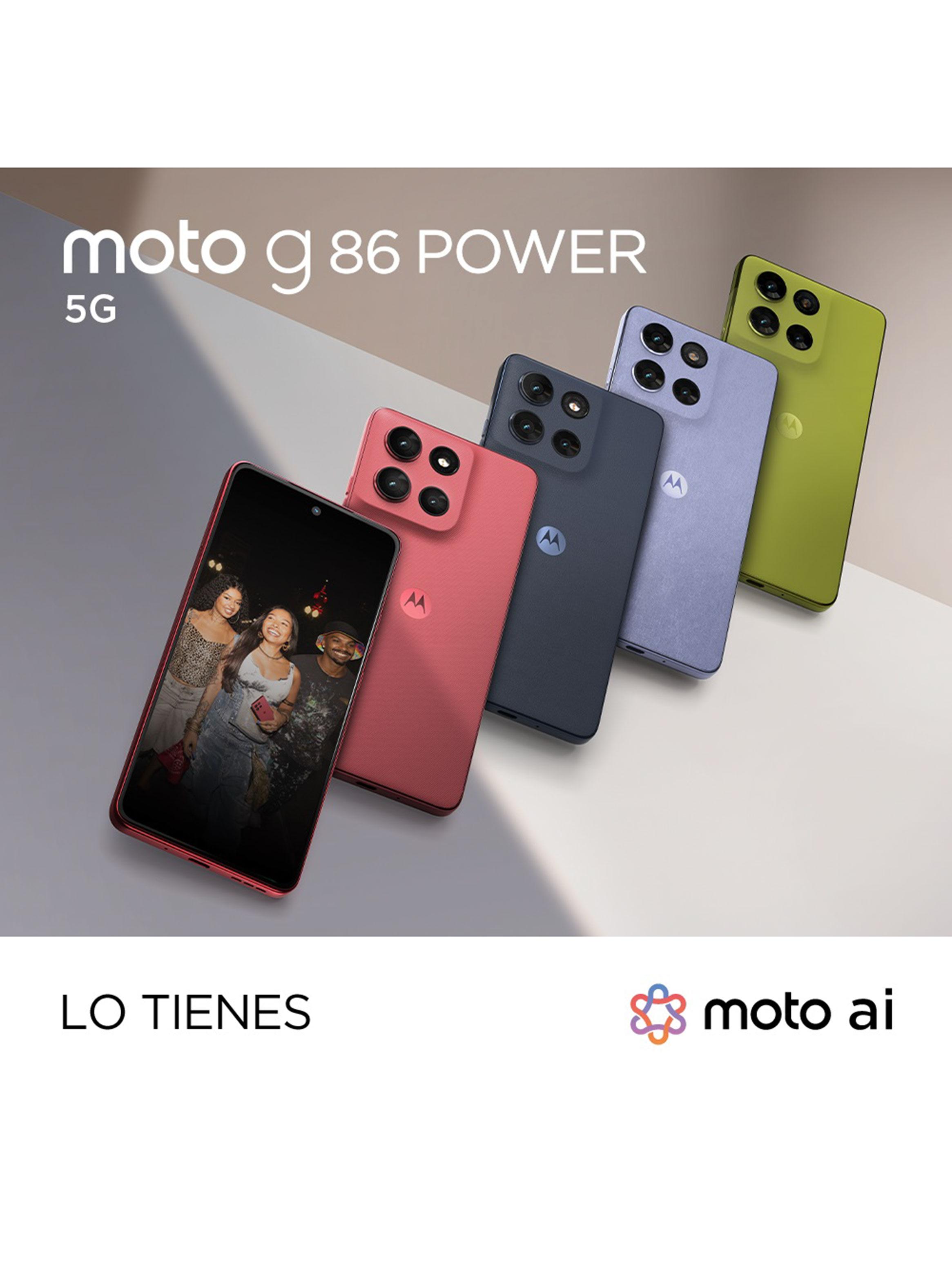 Smartphone Moto G86 Power 5G 256GB 6.67' Azul Liberado-4