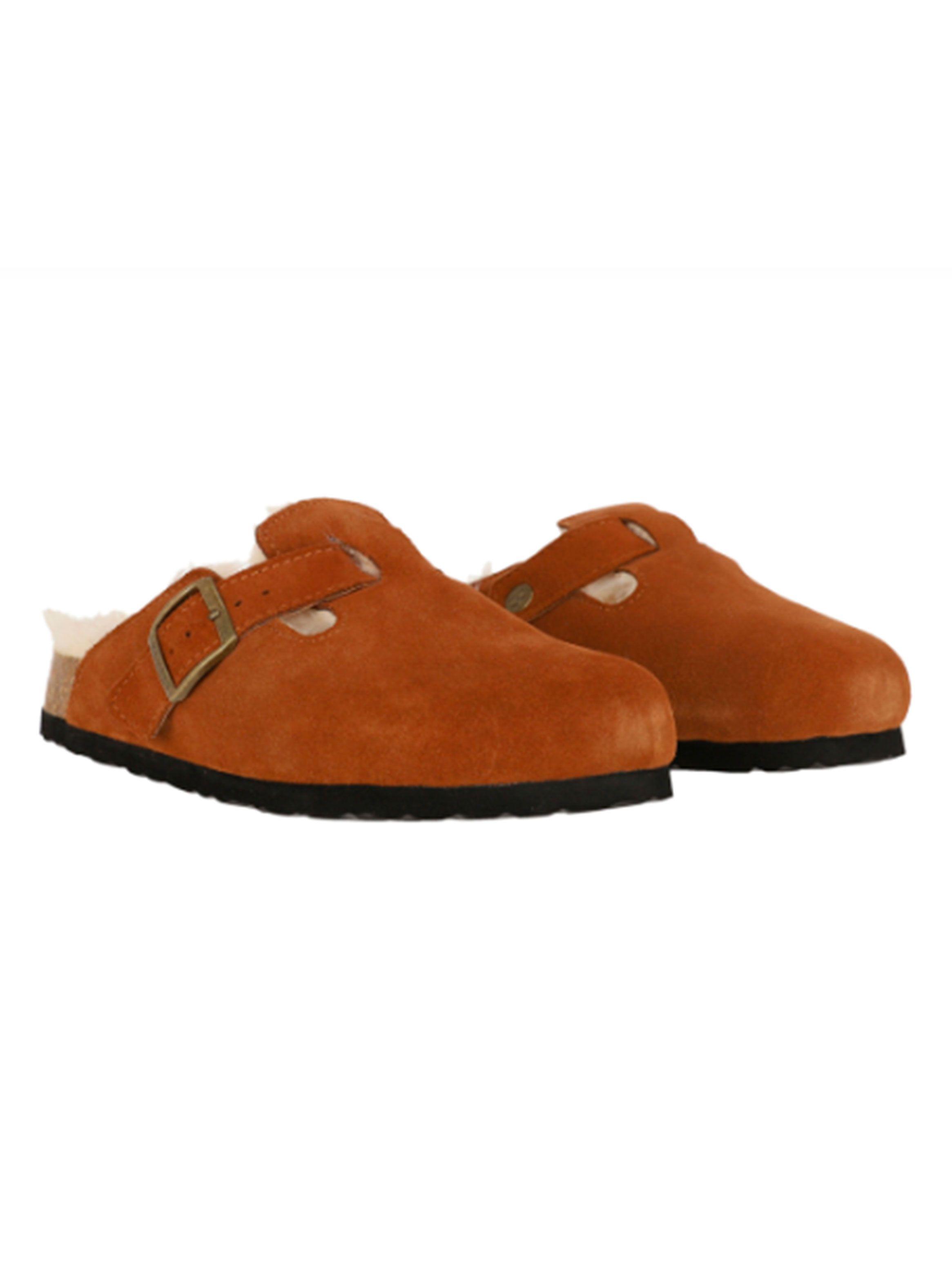 Babucha Slipper Cuero Mujer-1