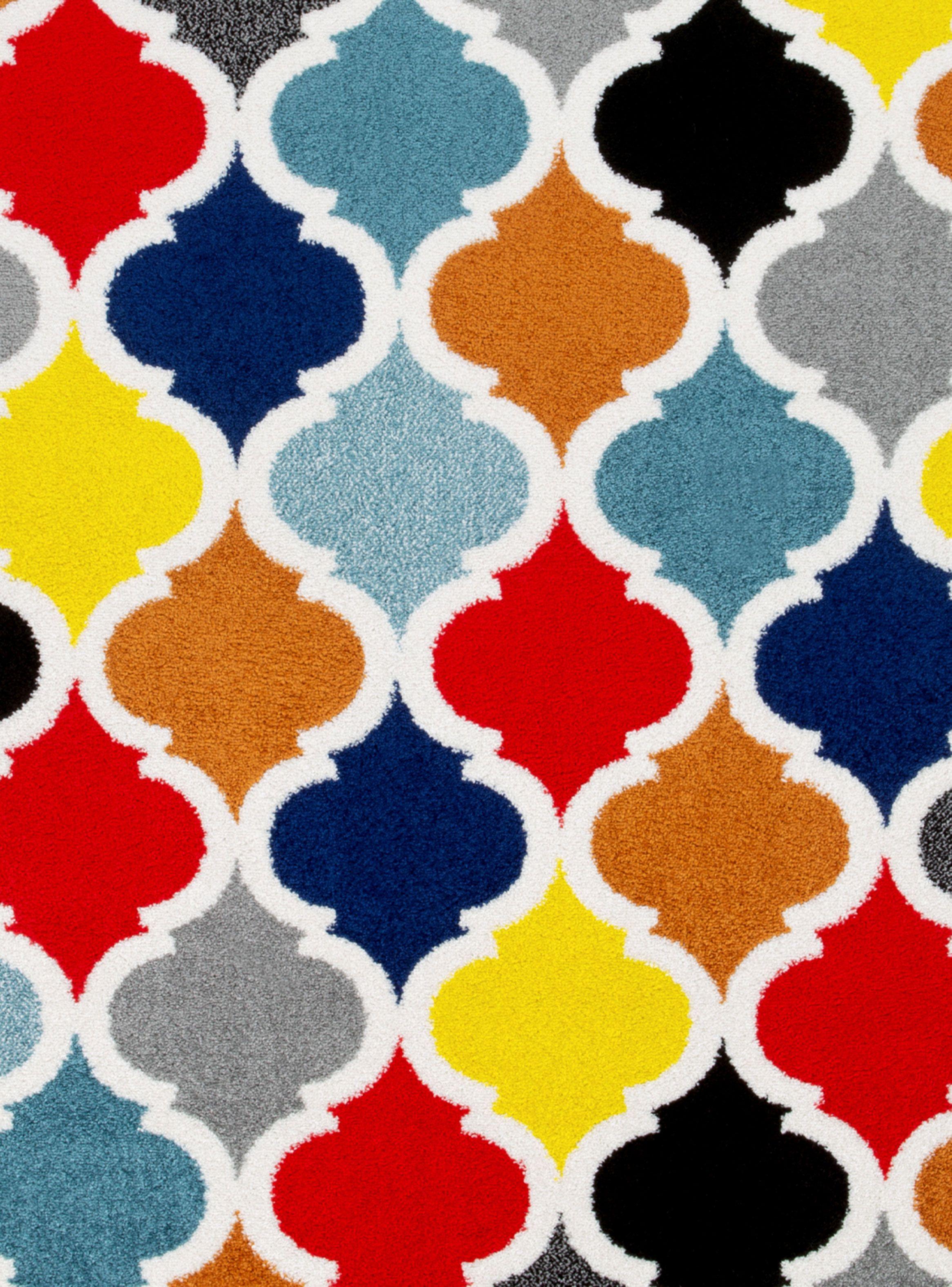 Alfombra Florida Multi 120 x 180 cm Rombos-3
