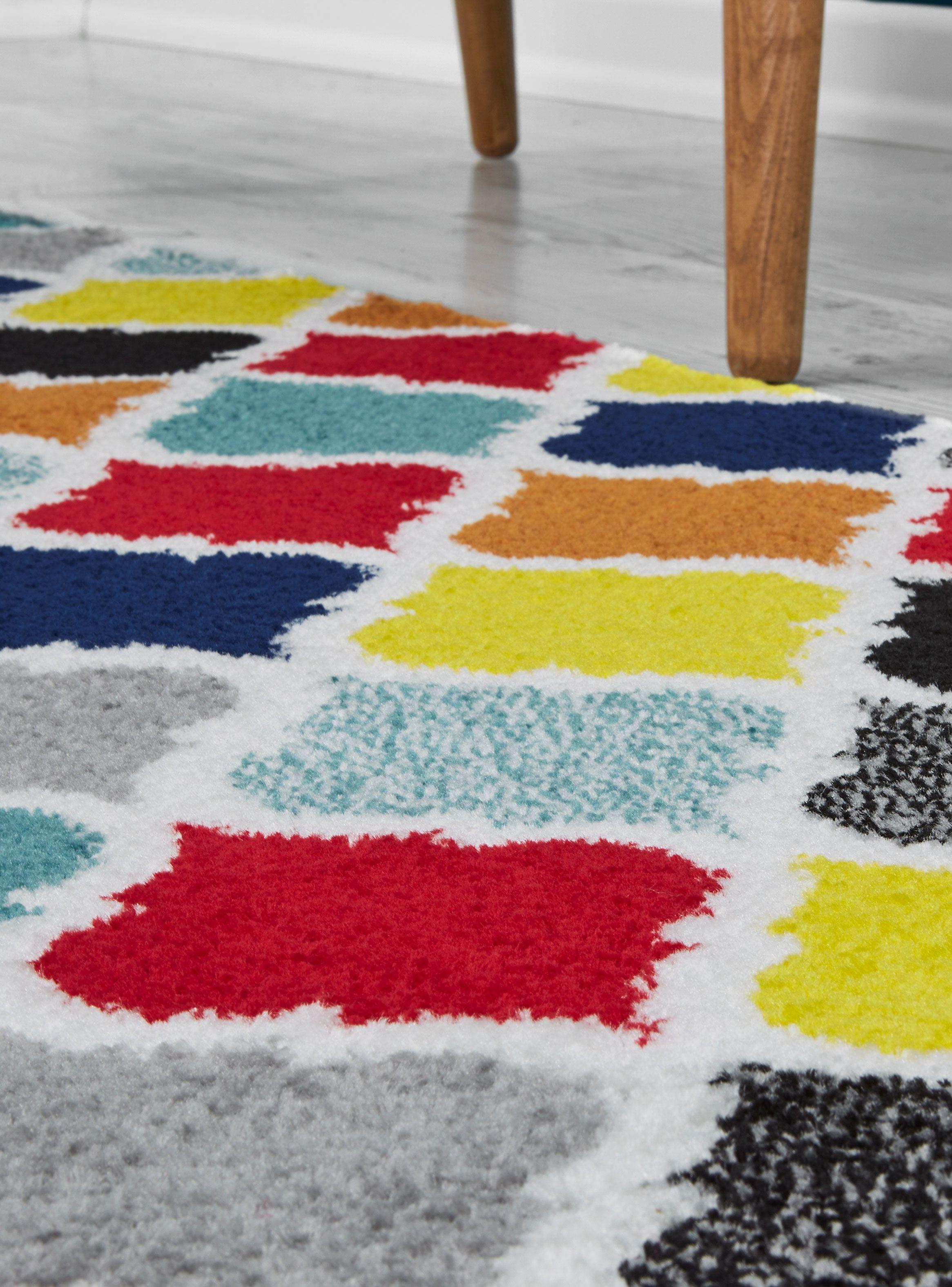 Alfombra Florida Multi 120 x 180 cm Rombos-2