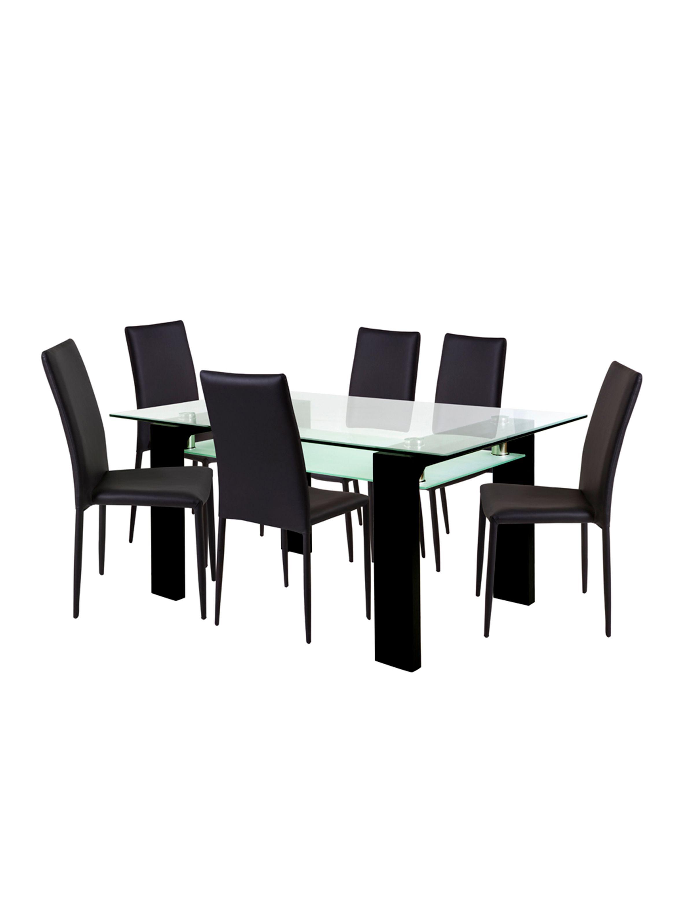 Juego de Comedor Star + 6 Sillas-2