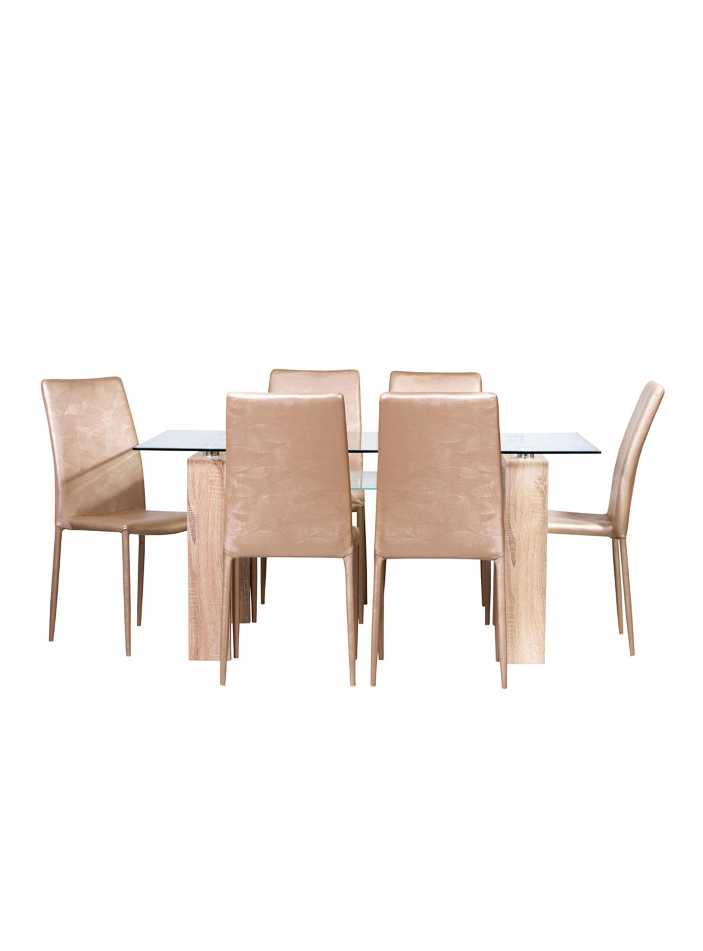 Juego de Comedor Star + 6 Sillas-0