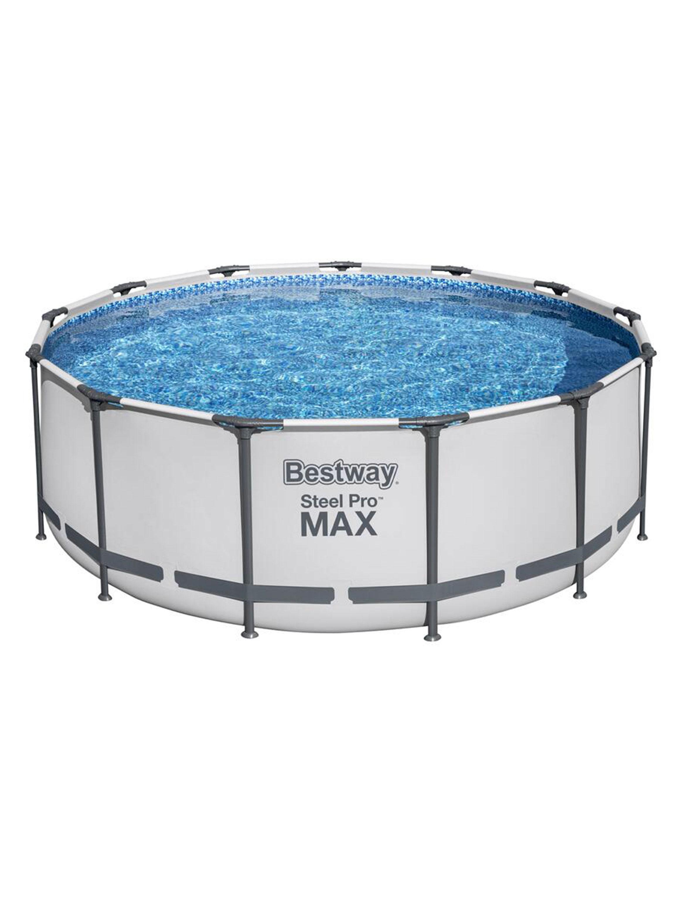 Piscina Estructural Steel Pro Max Madera 5618W-0