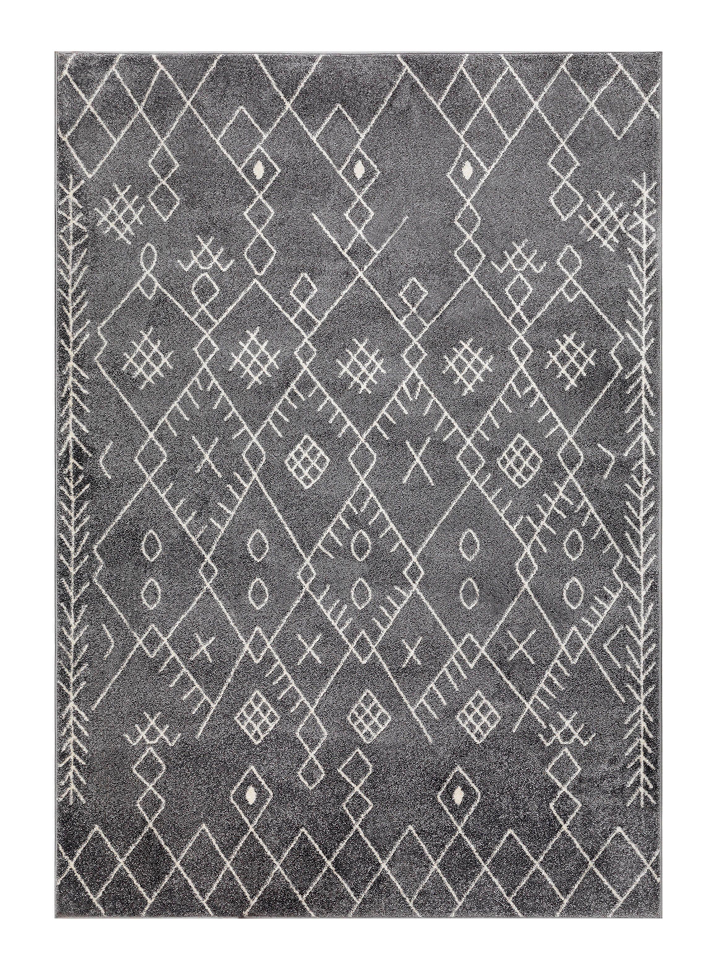 Alfombra Florida Gris 300 x 400 cm Drawings-0