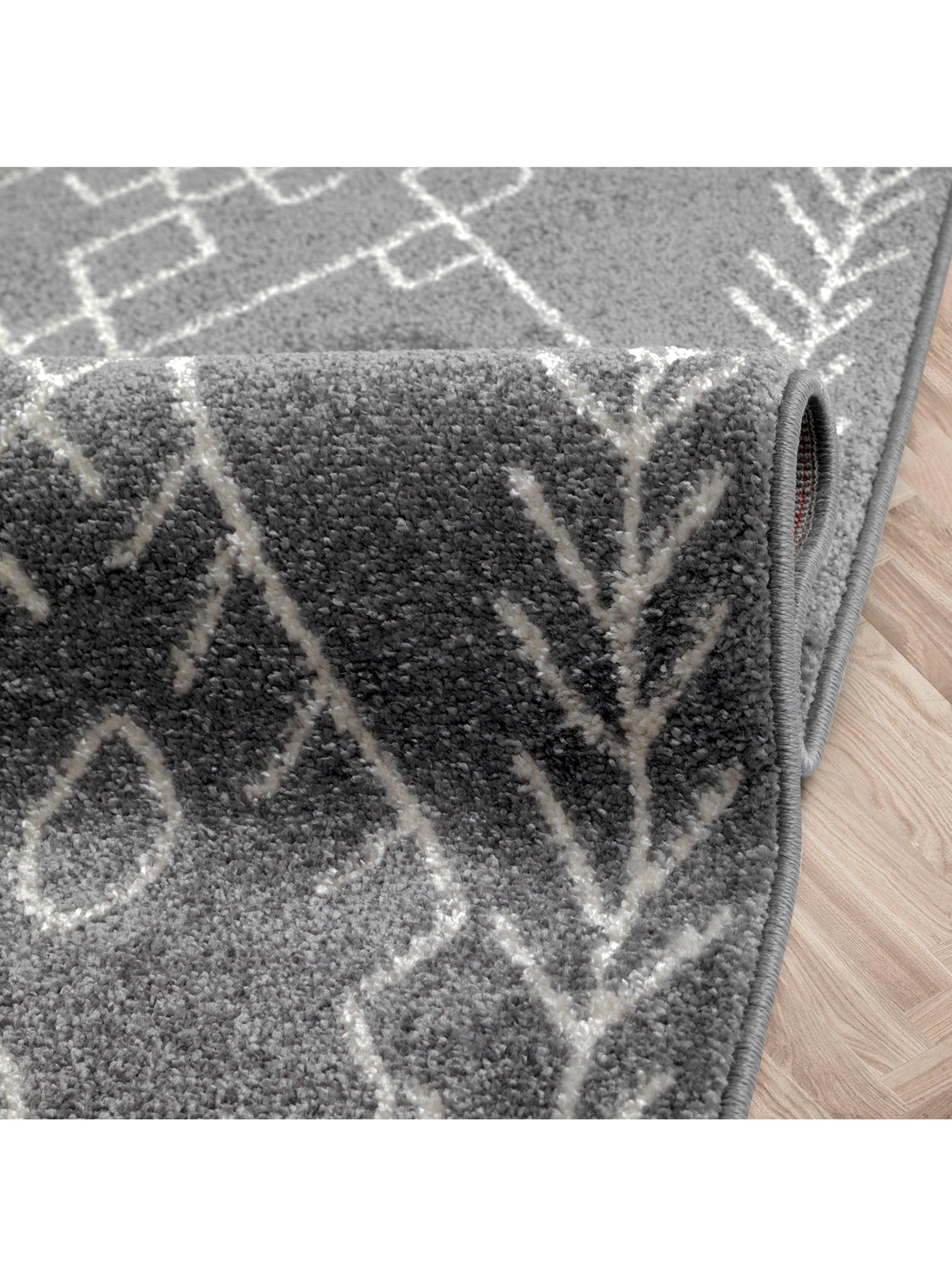 Alfombra Florida Gris 300 x 400 cm Drawings-2
