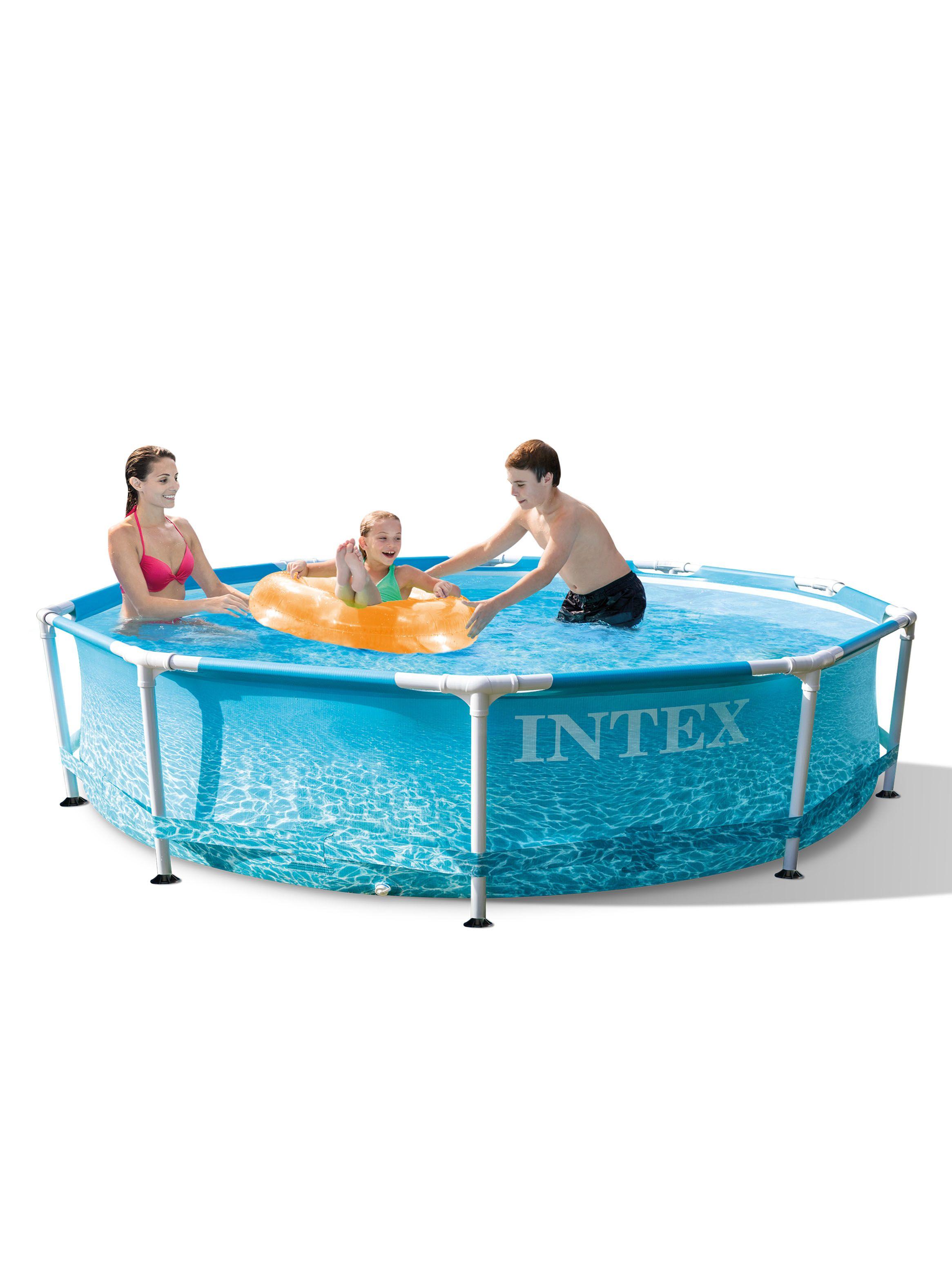 Piscina Metal Frame Beachside 305 x 76 cm-1