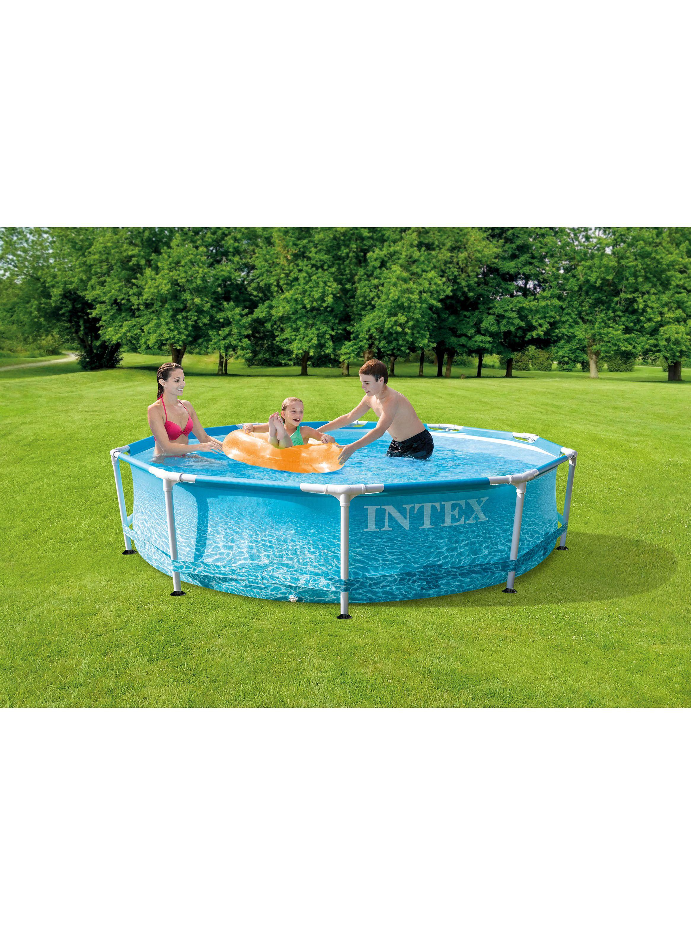 Piscina Metal Frame Beachside 305 x 76 cm-3
