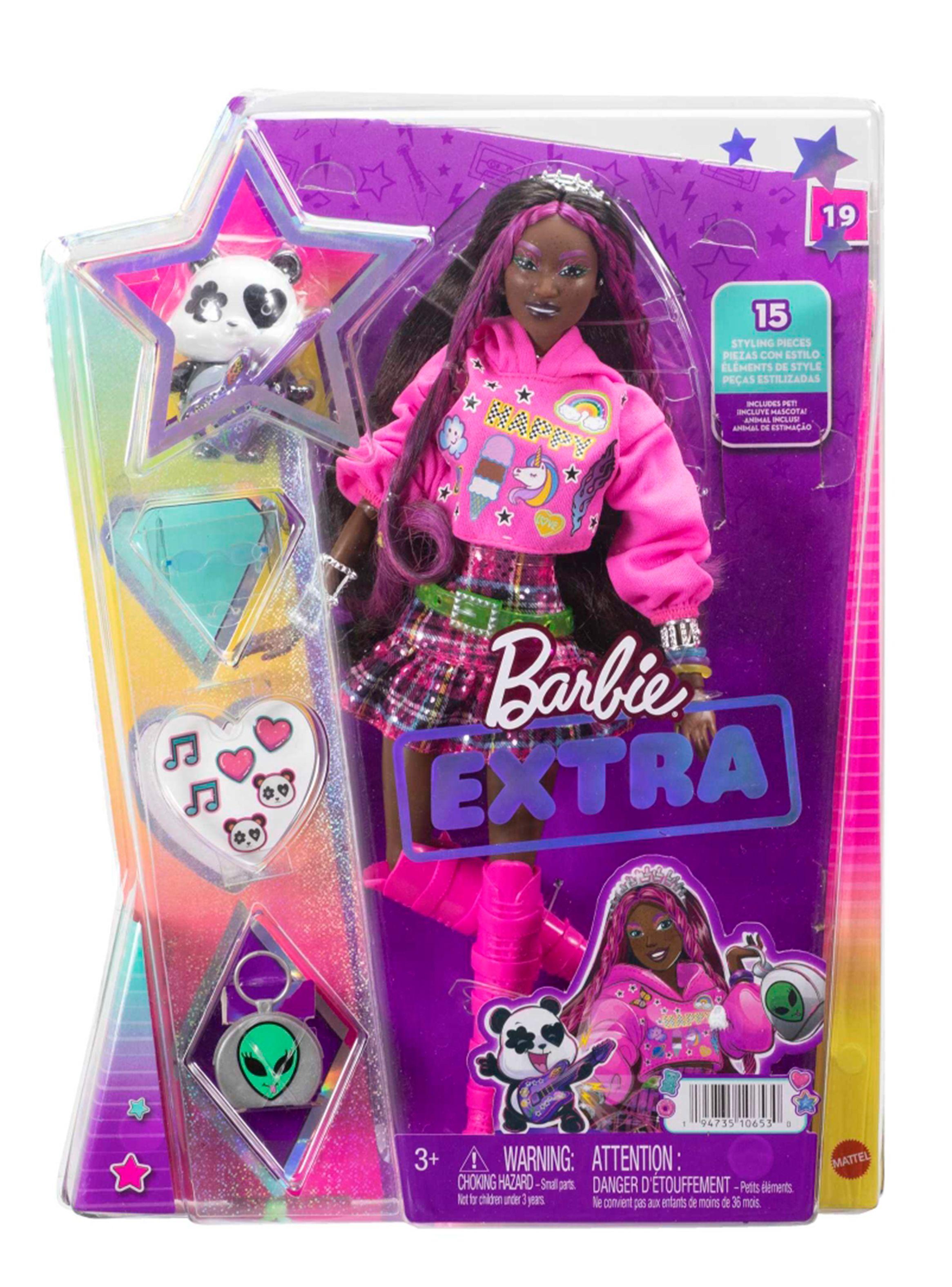Muñeca Cabello Rosa y Pop Punk-3