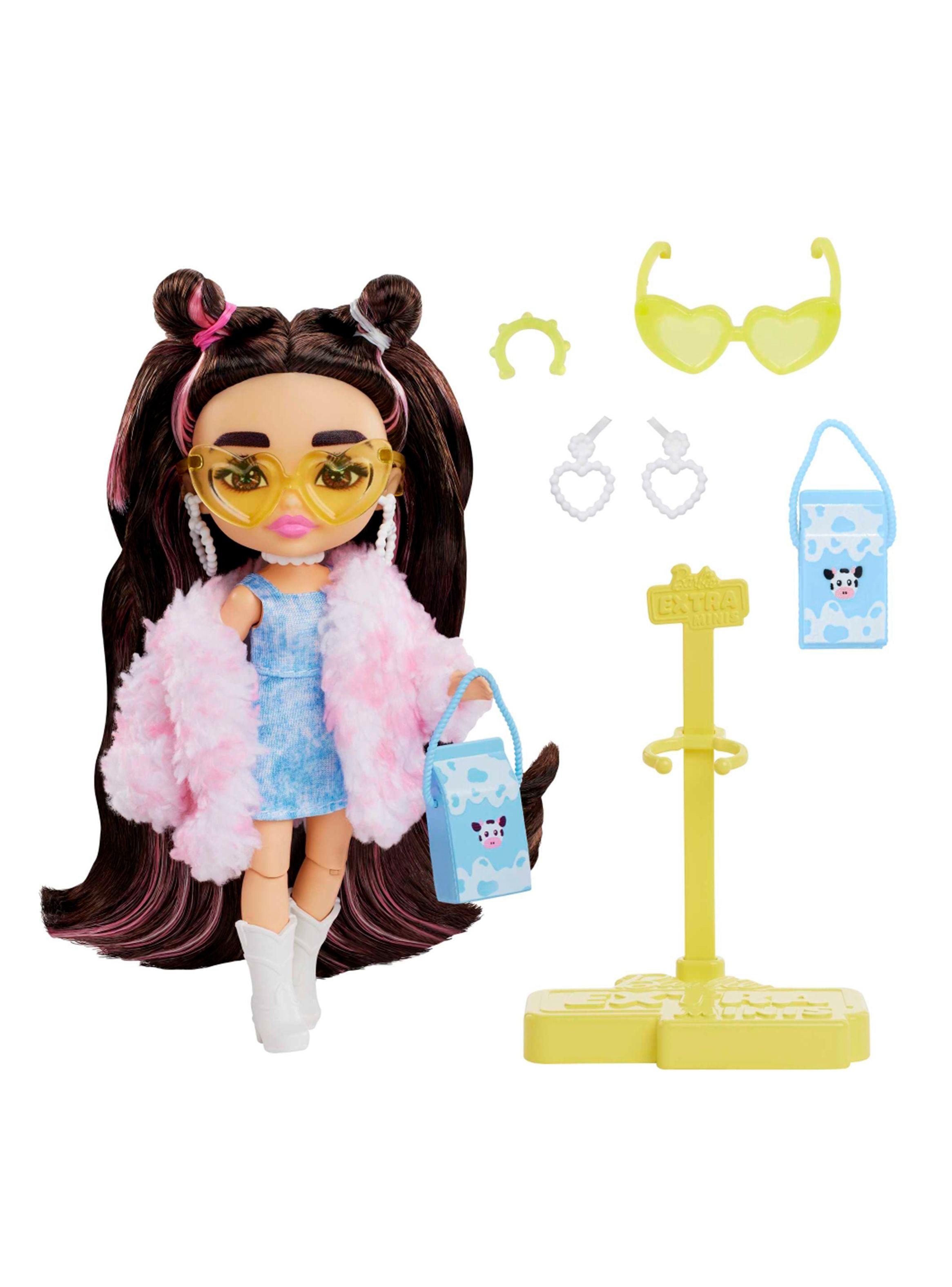 Minis Muñeca Chamarra Peluda de Vaca-1