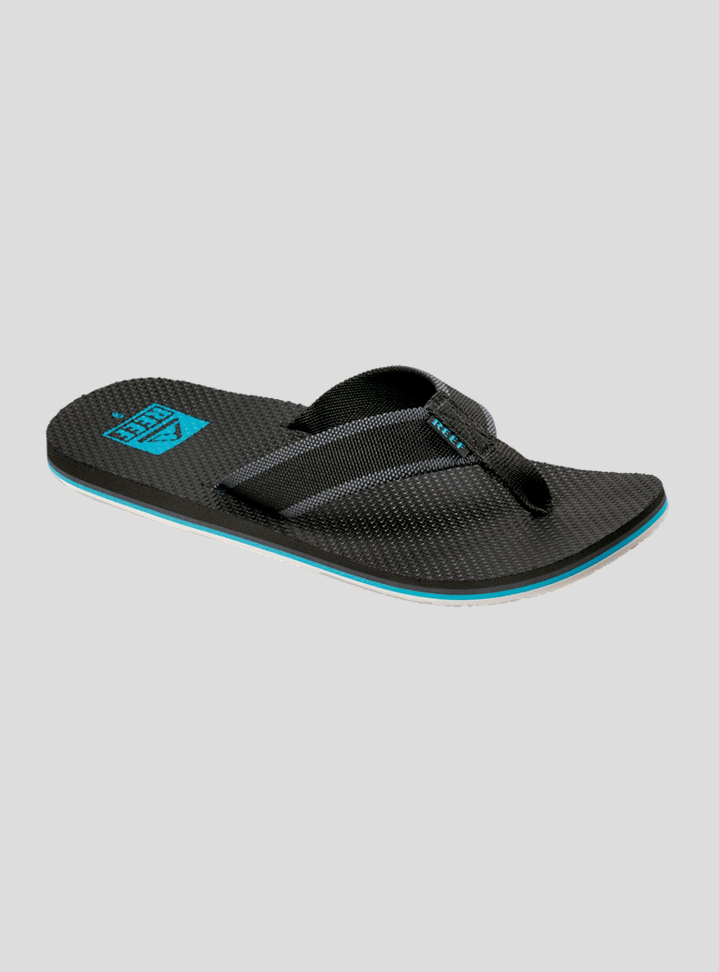Sandalia Reef Beach Woven Negro Hombre-1