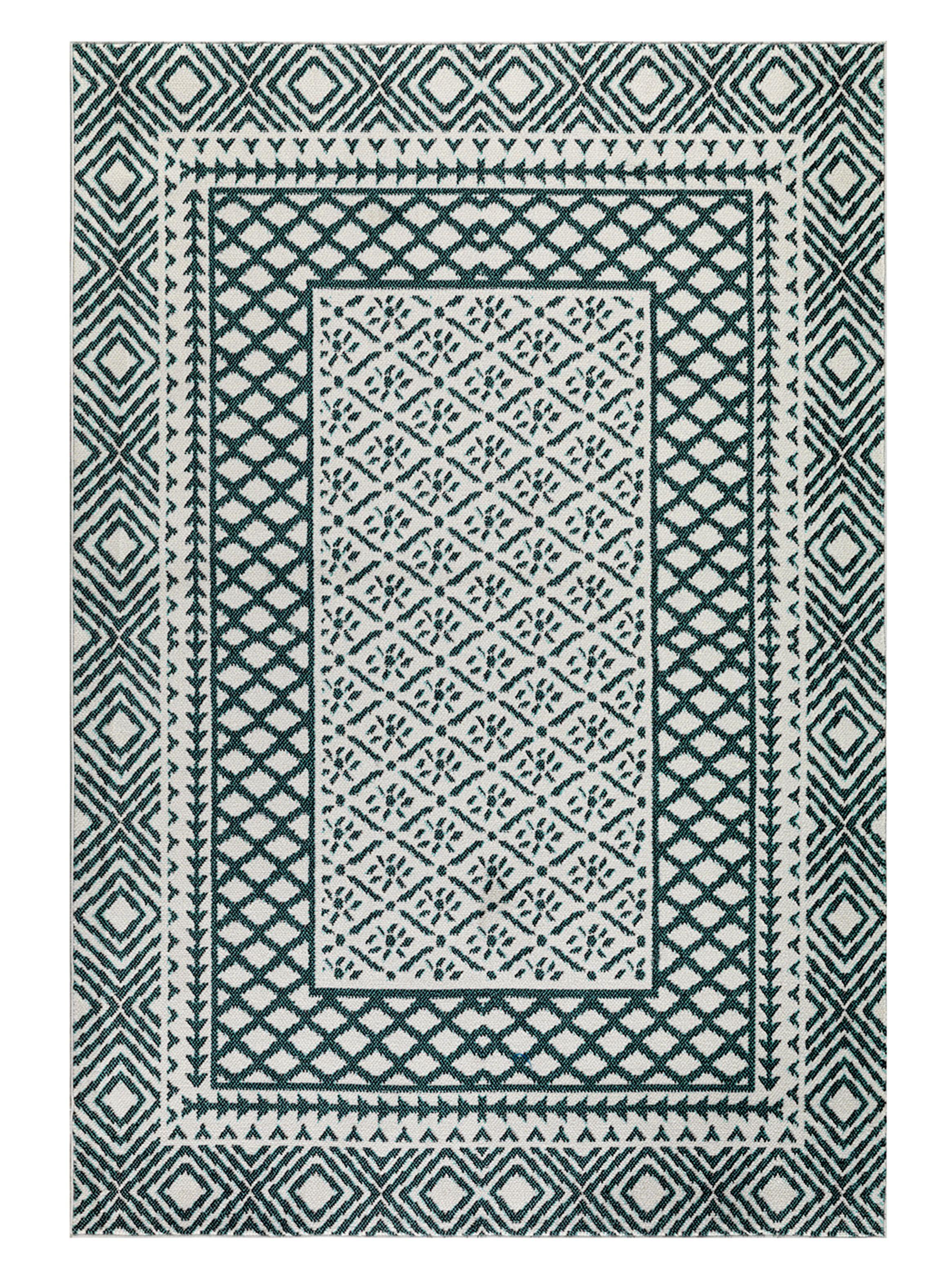 Alfombra Arizona 529 Azul 244 x 305 cm-0