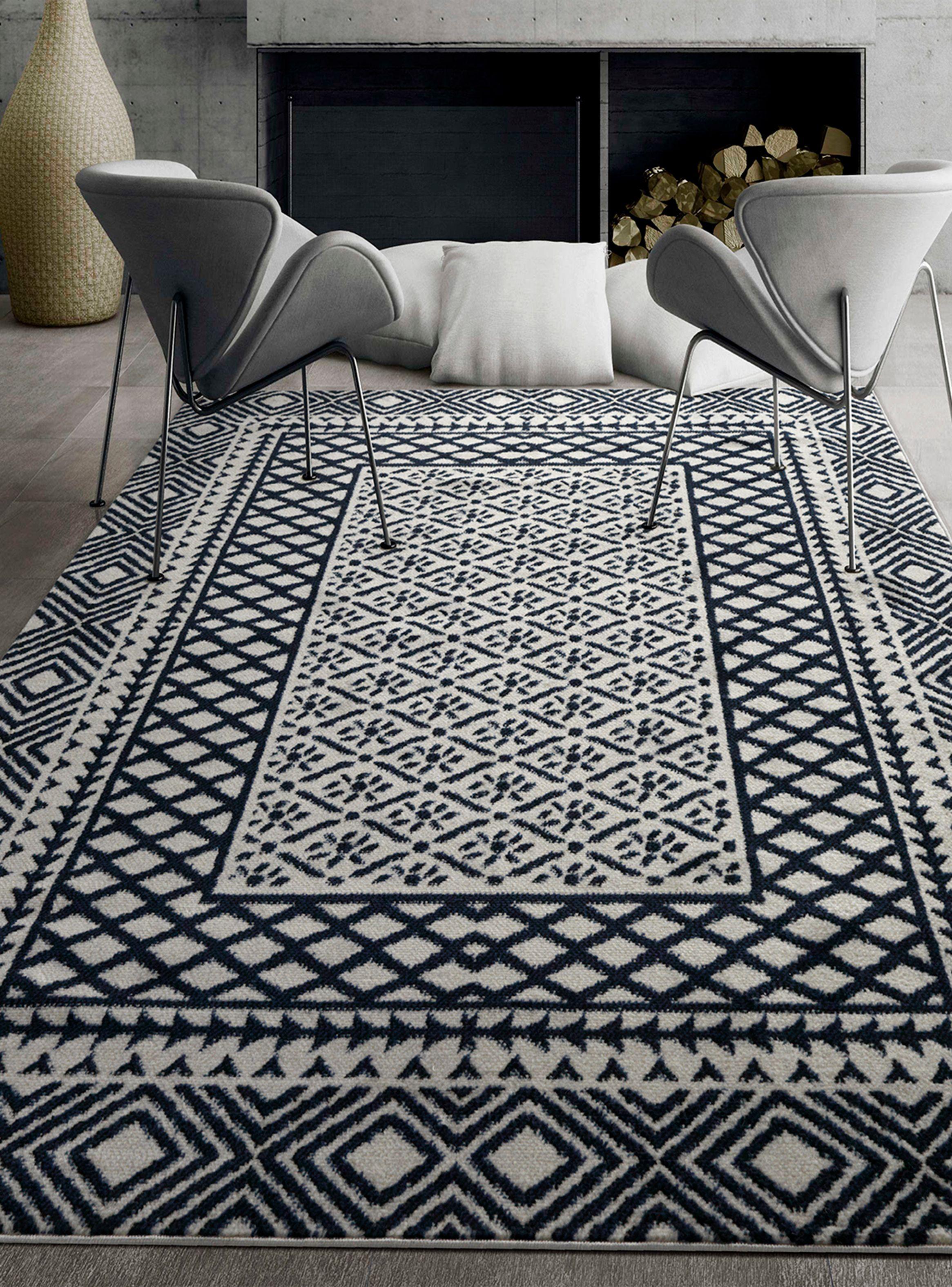 Alfombra Modalfo Arizona Marina 200 x 290 cm-5