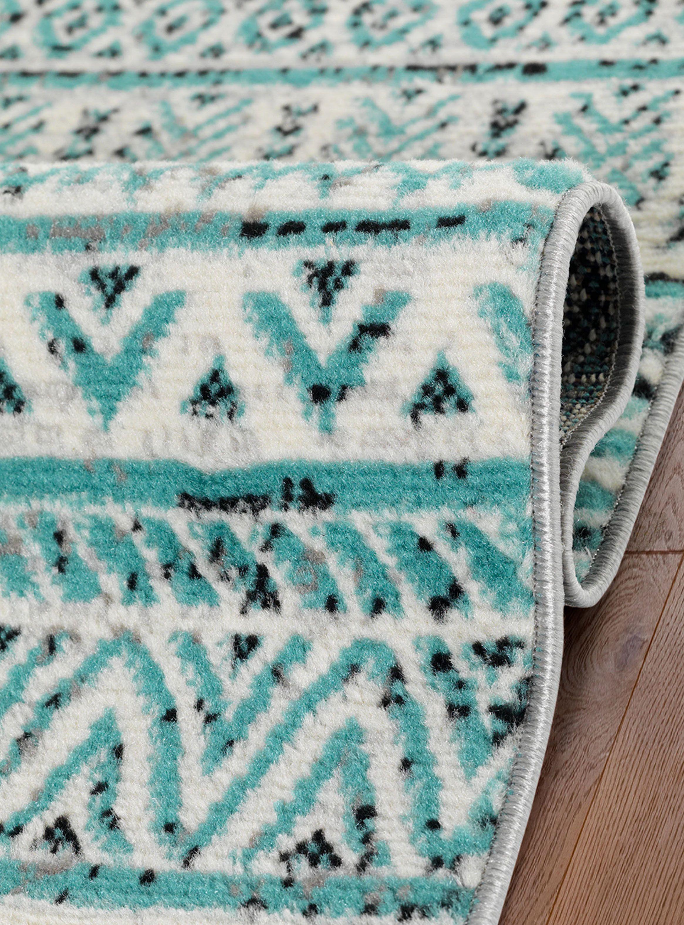 Alfombra Arizona Azul 244 x 305 cm-1