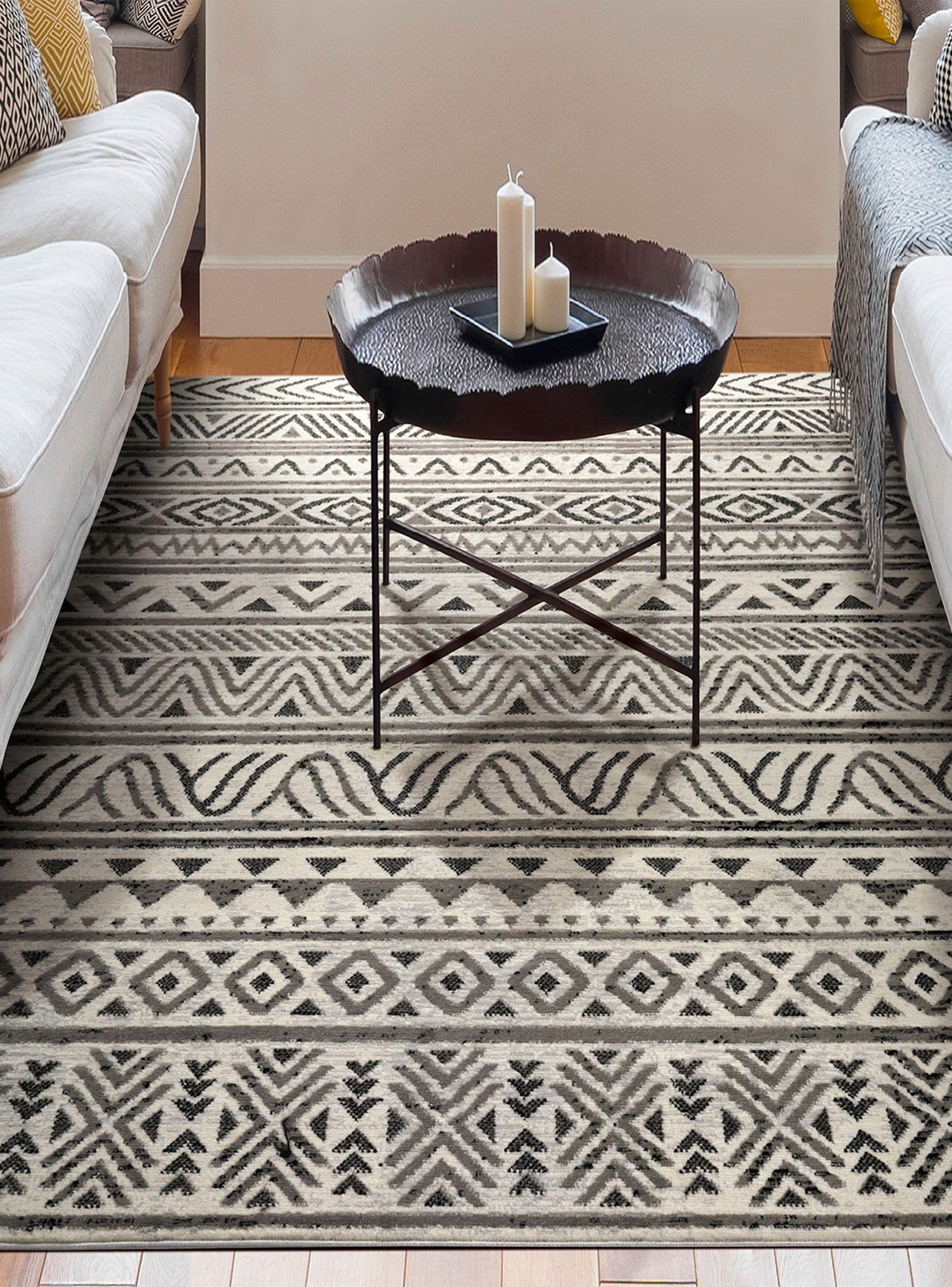 Alfombra Arizona Gris 244 x 305 cm-5