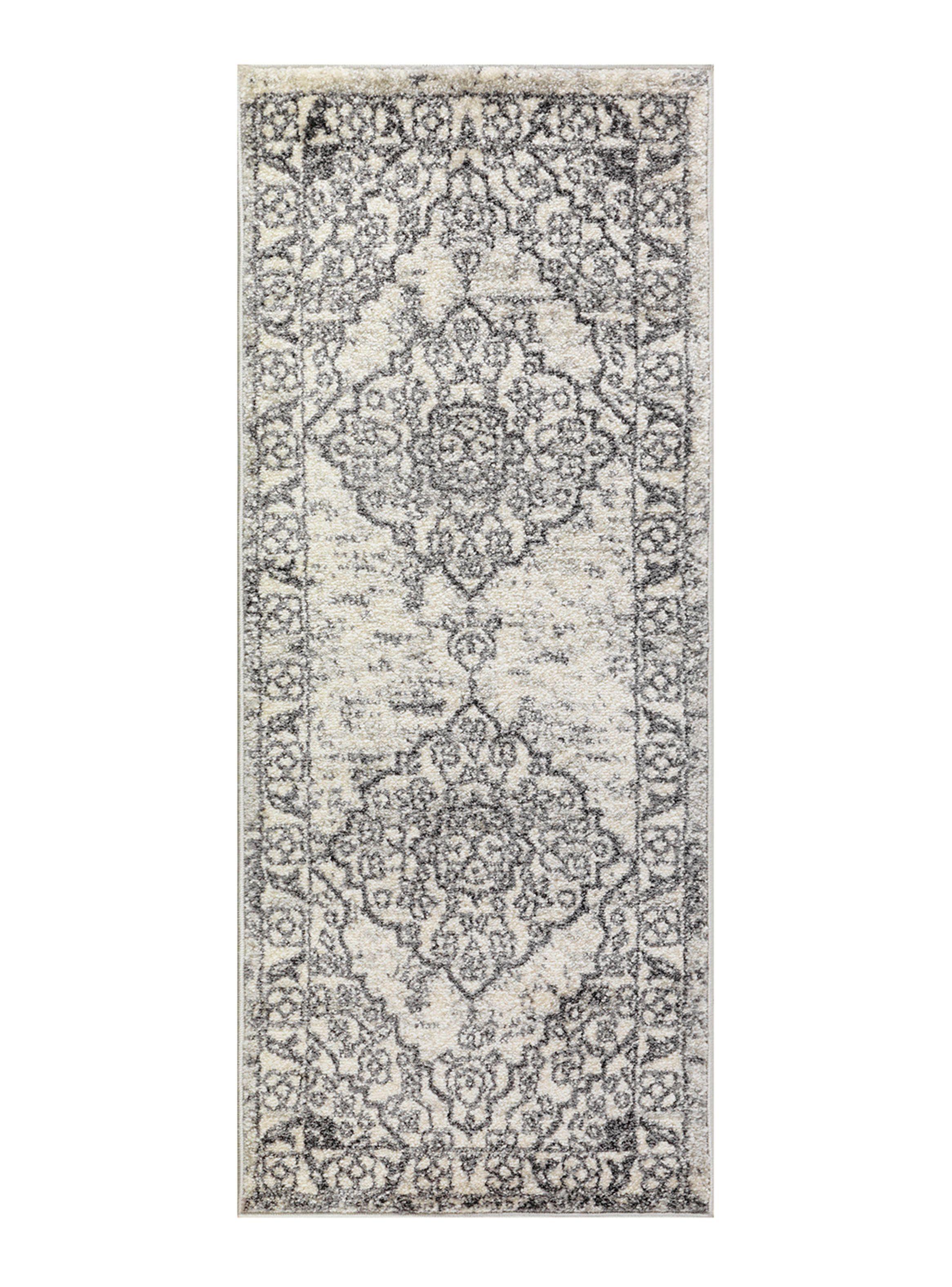 Bajada de Cama Florida Gris 50 x 120 cm Temático-0