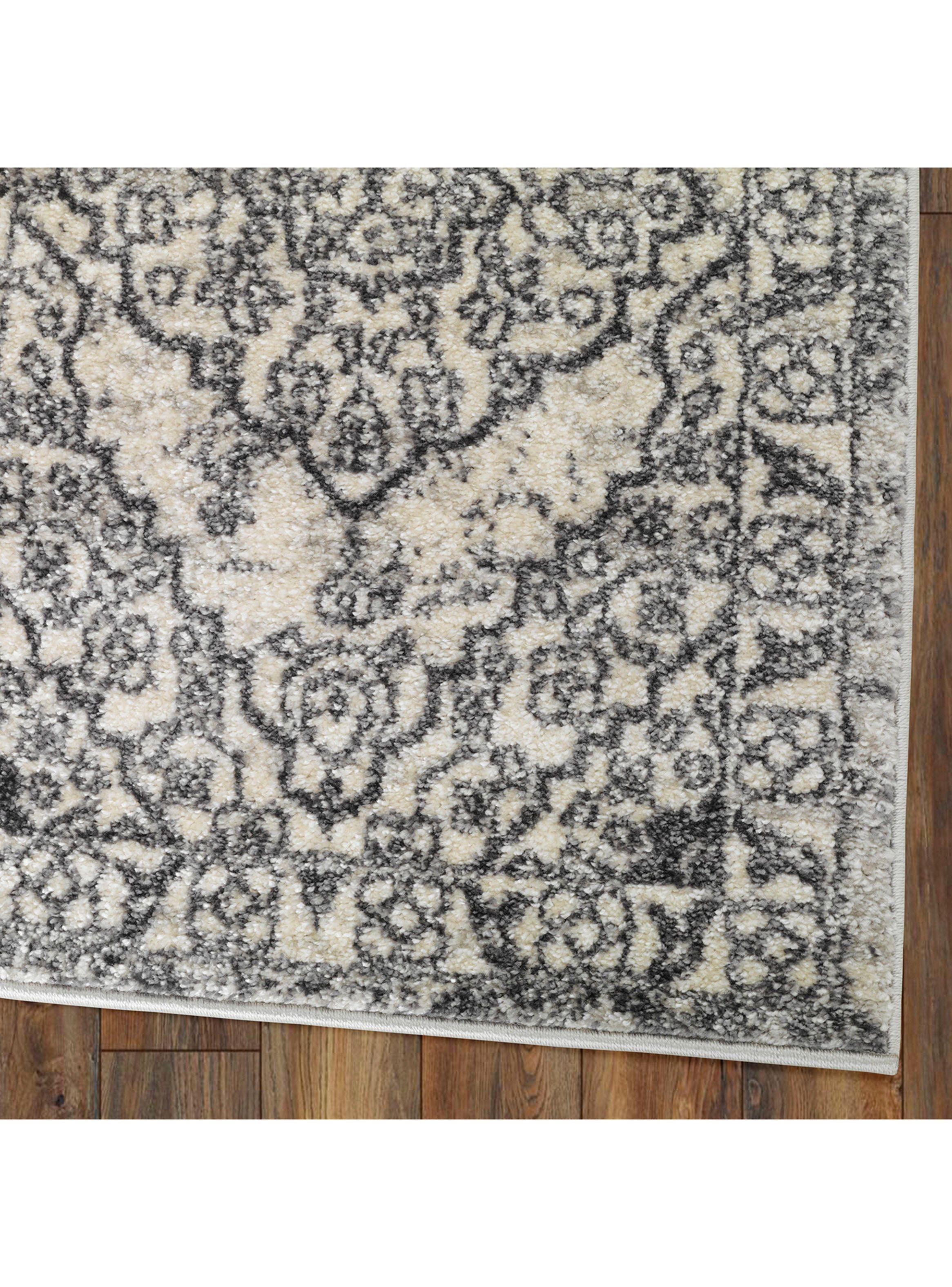 Bajada de Cama Florida Gris 50 x 120 cm Temático-4