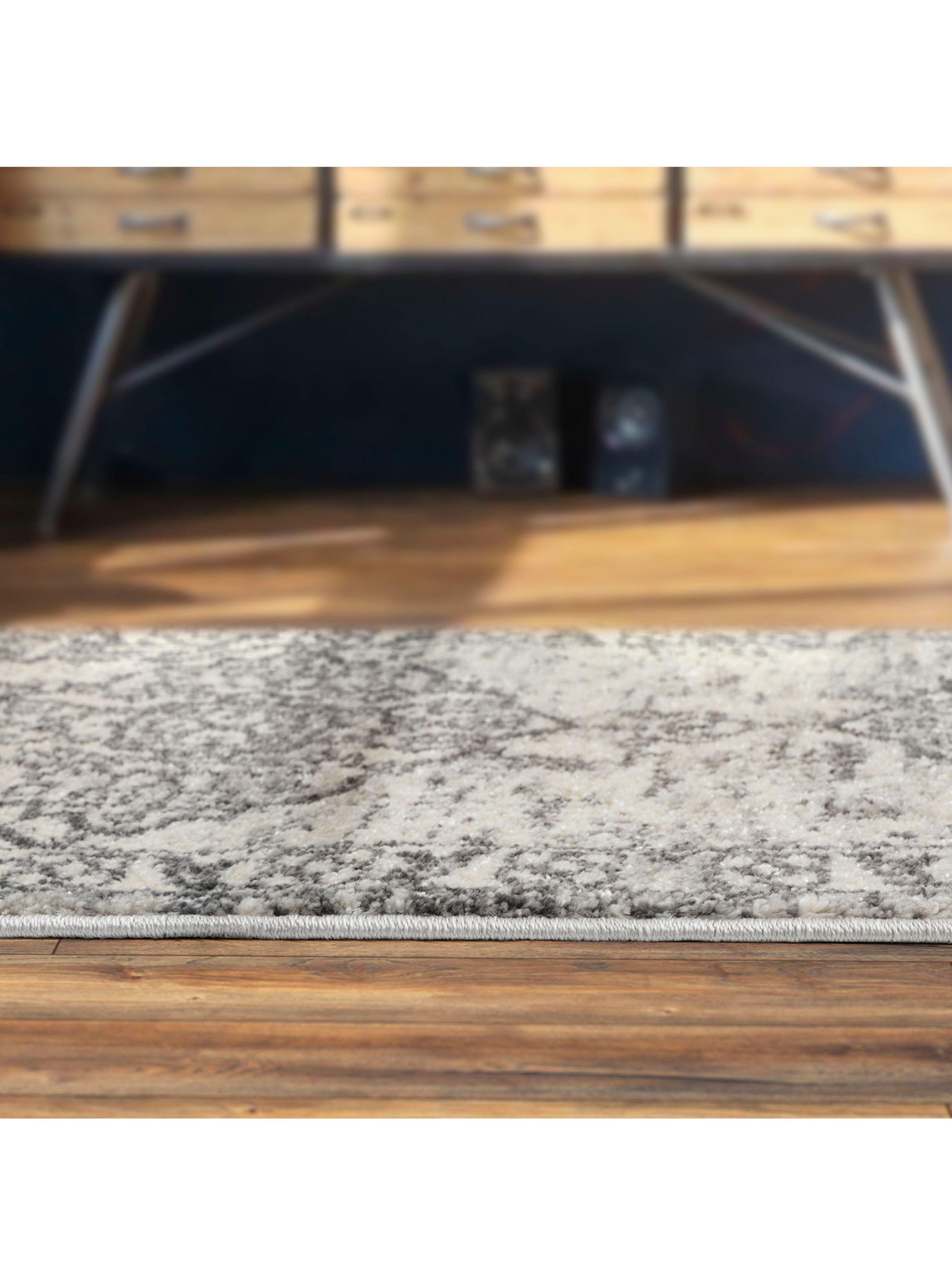 Bajada de Cama Florida Gris 50 x 120 cm Temático-5