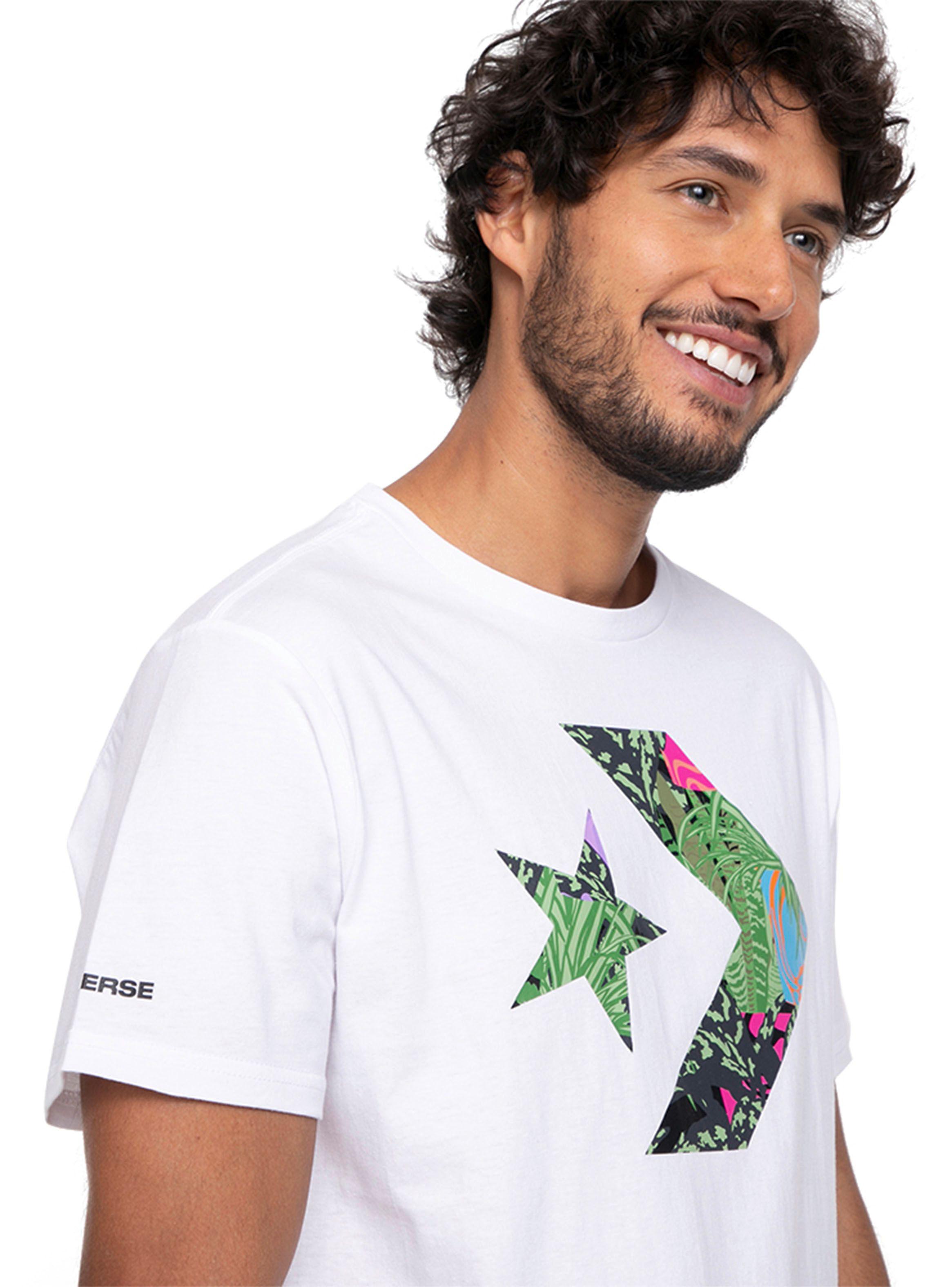 Polera MC Modelo Tropical Star Chevron Tee-3
