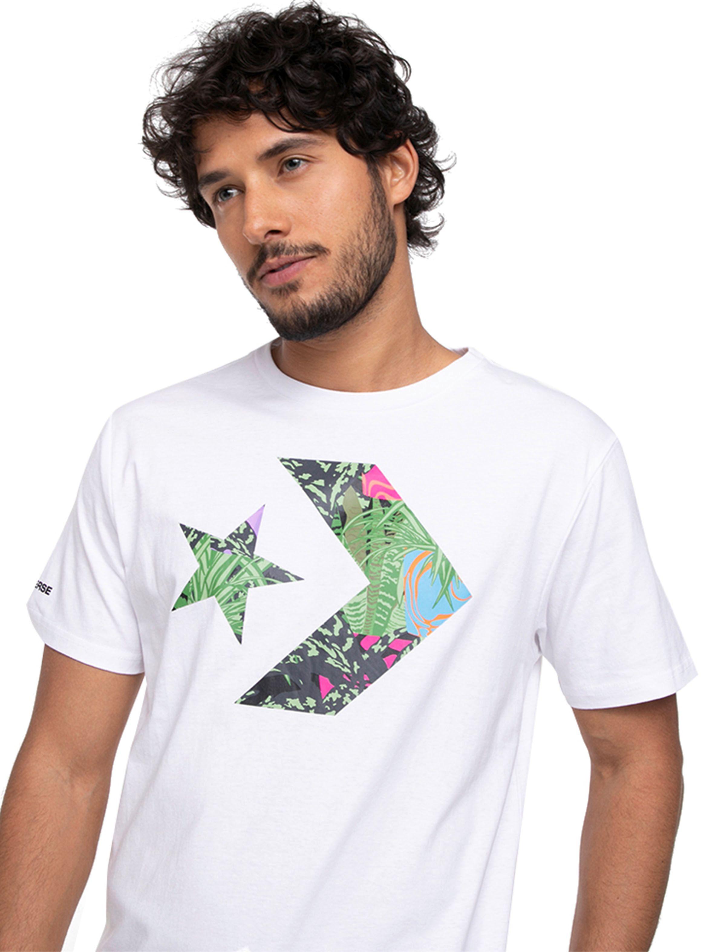 Polera MC Modelo Tropical Star Chevron Tee-2