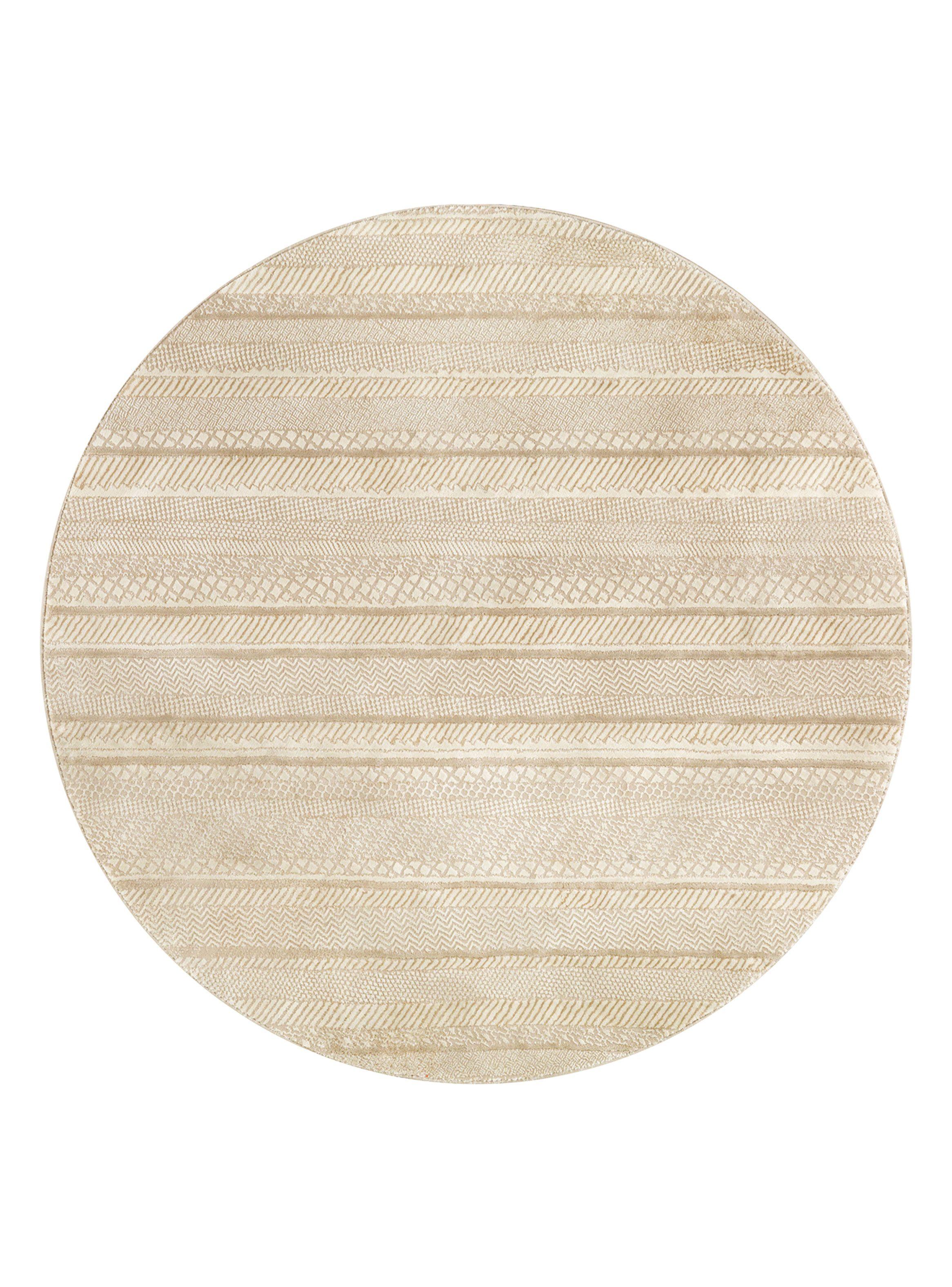 Alfombra Redonda Babil 59 Beige 240 x 240 cm-0