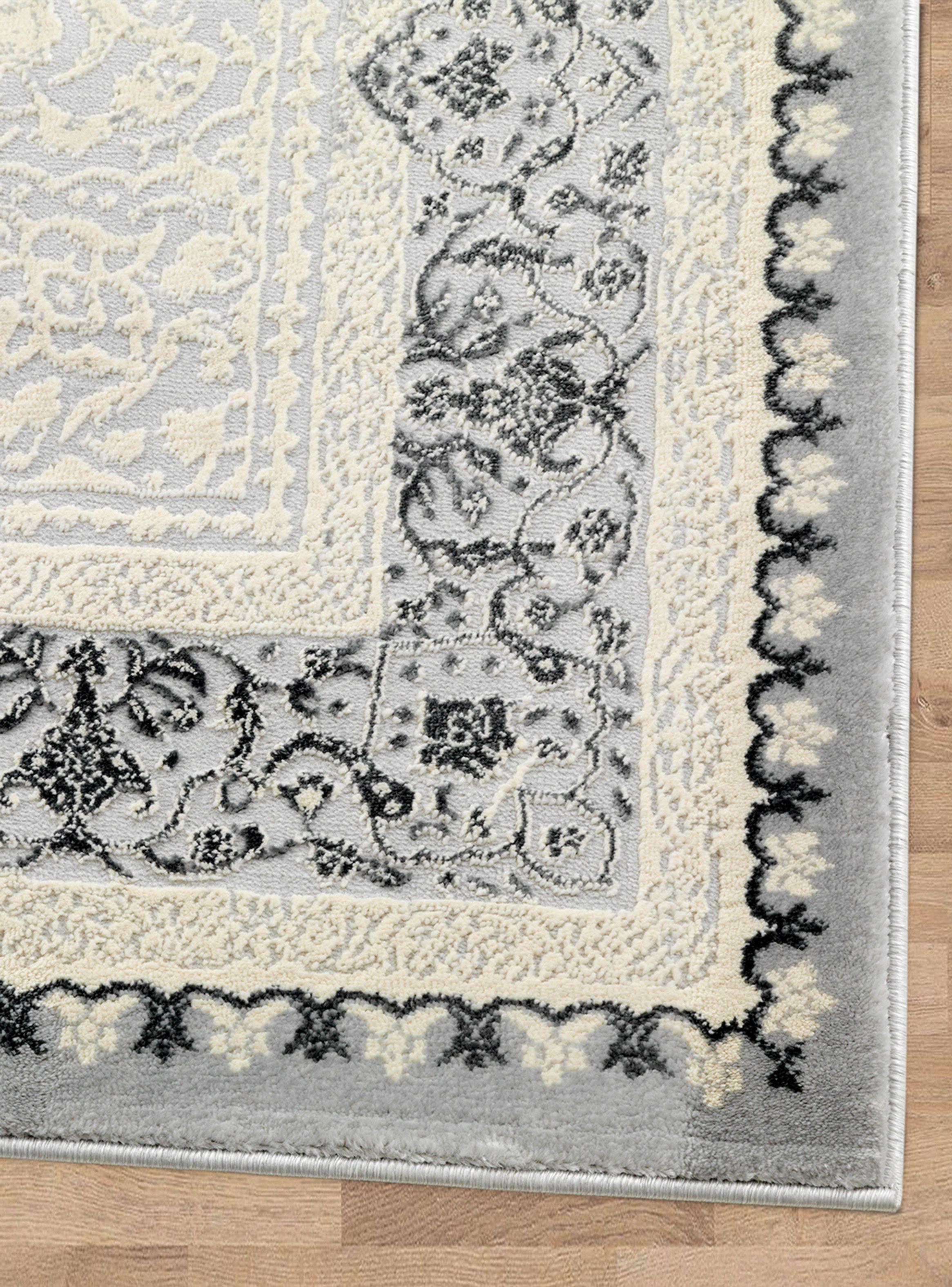 Alfombra Babil 5862 Gris 240 x 340 cm-3