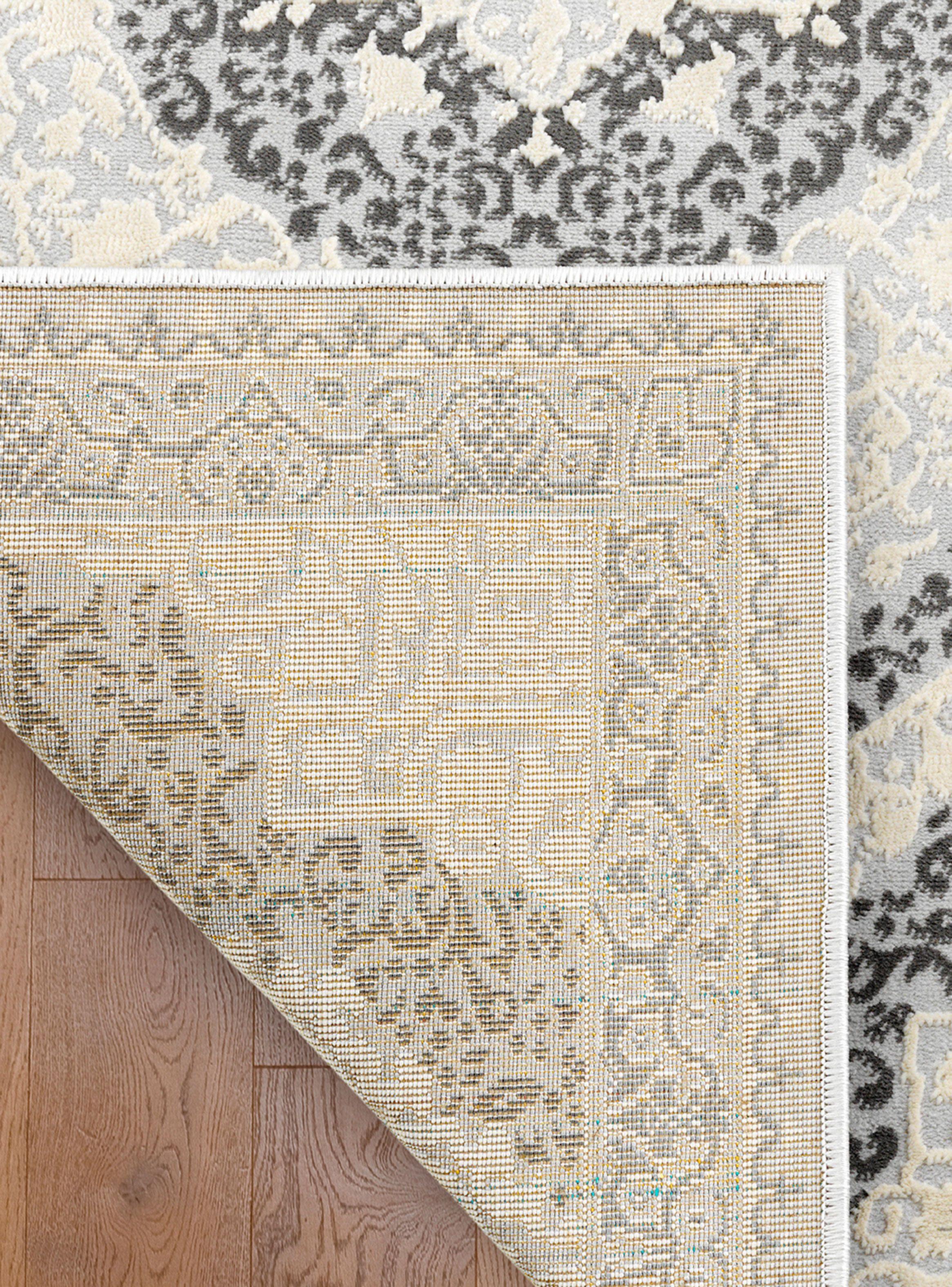 Alfombra Pasillo Babil 70 x 230 cm Gris 60-2