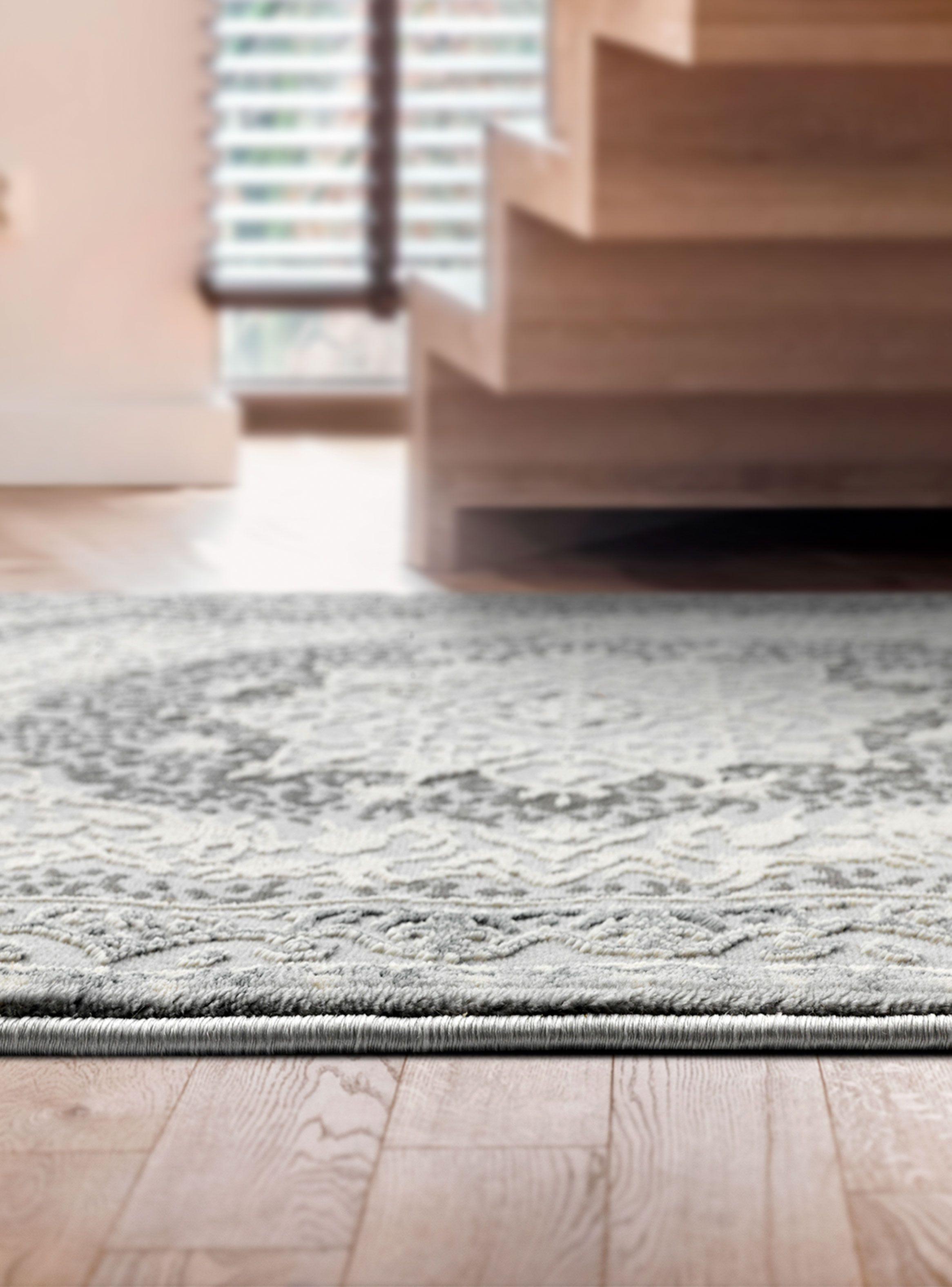 Alfombra Pasillo Babil 70 x 230 cm Gris 60-4