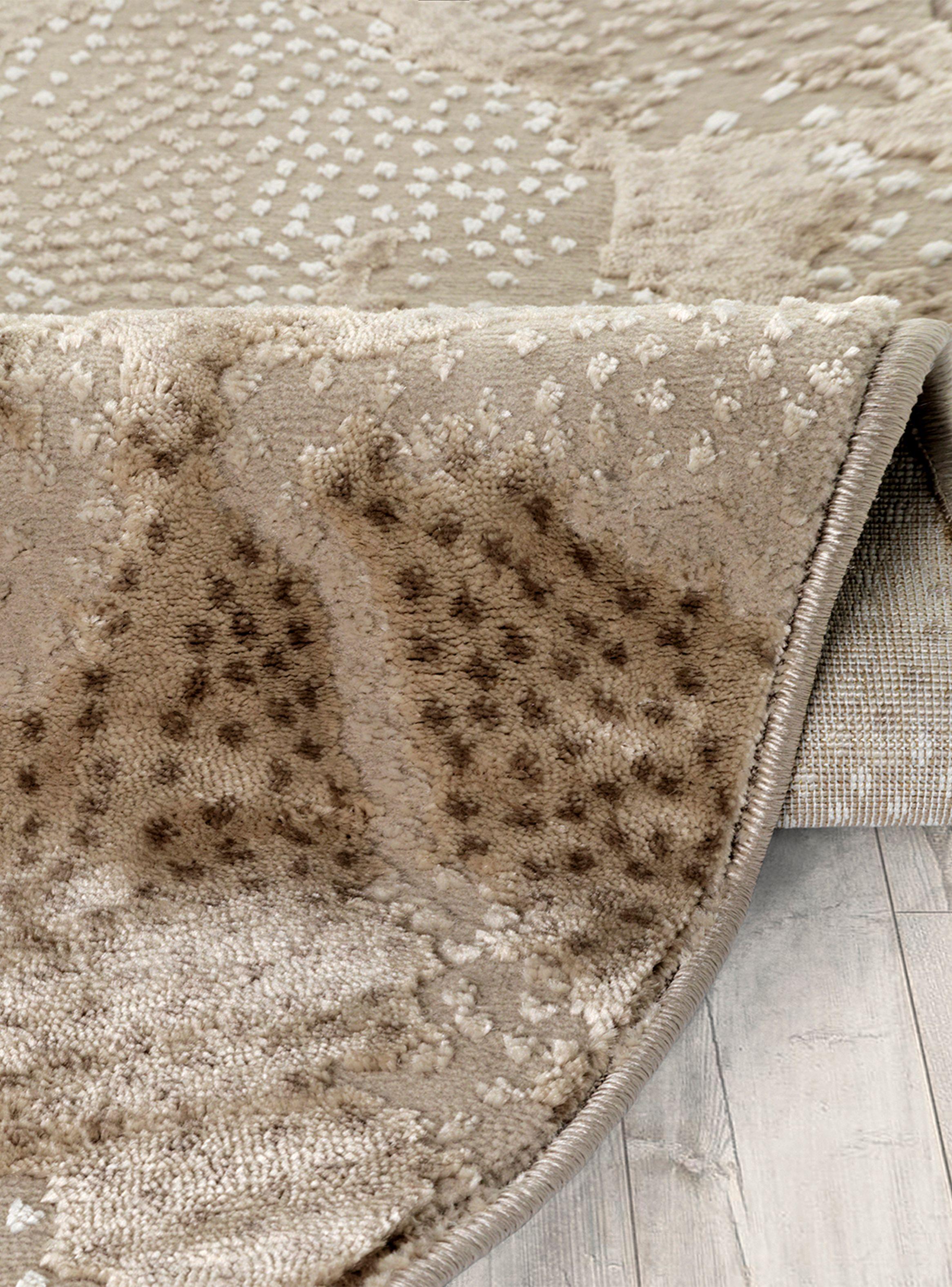 Alfombra Redonda Babil 63 Beige 240 x 240 cm-1