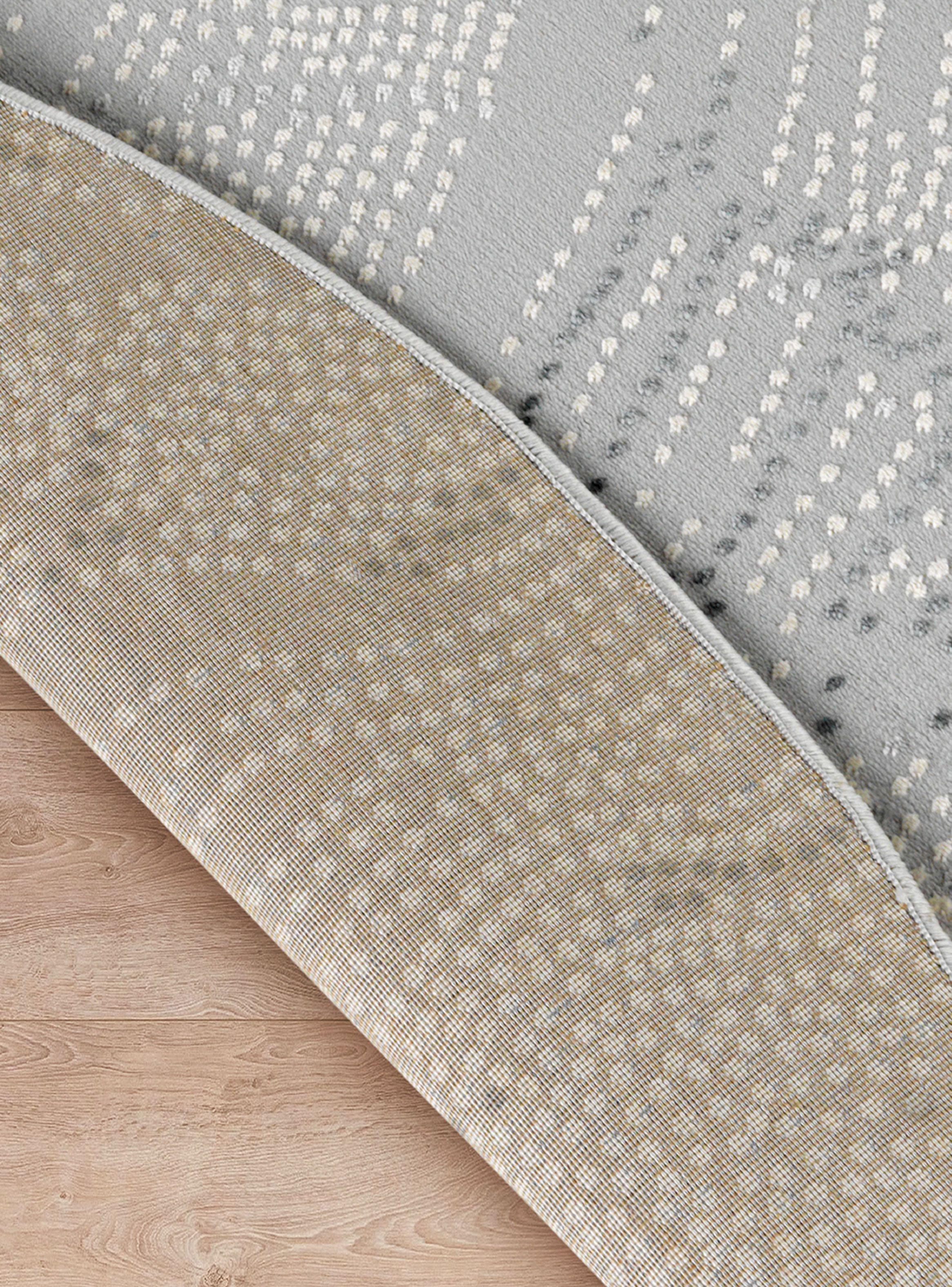 Alfombra Redonda Babil 63 Gris 240 x 240 cm-2