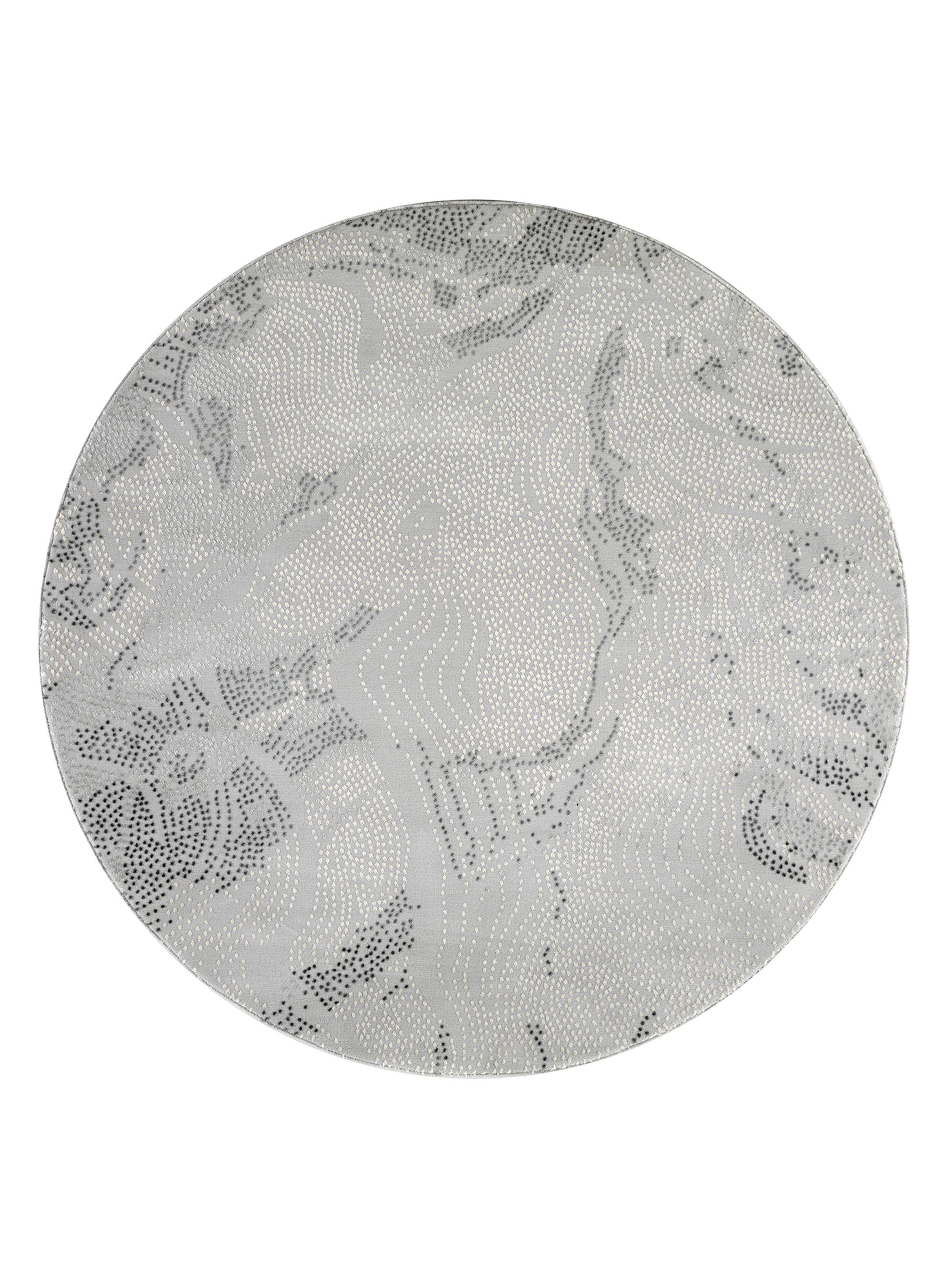 Alfombra Redonda Babil 63 Gris 240 x 240 cm-0