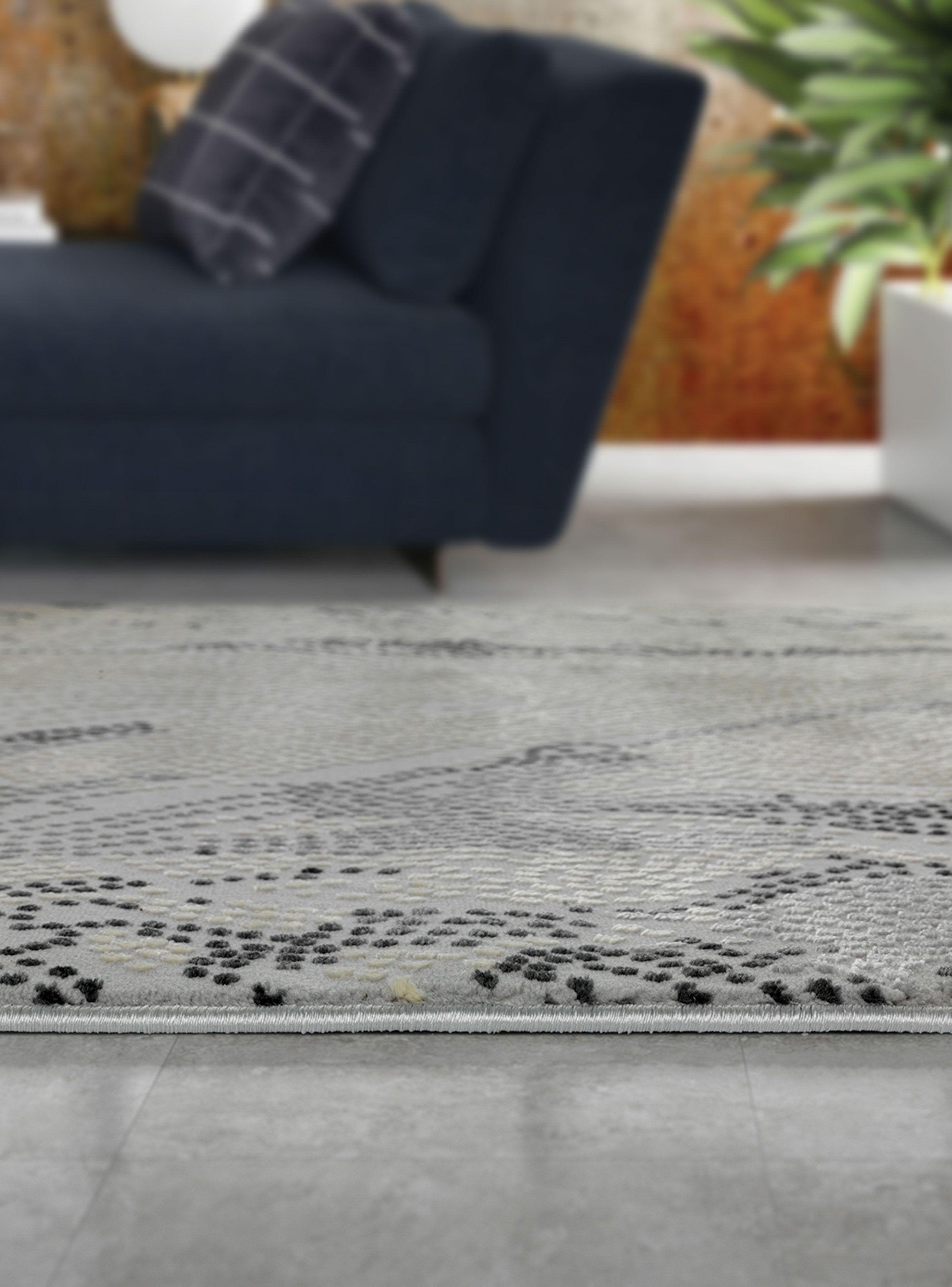 Alfombra Babil Gris 240x340 cm D2-4