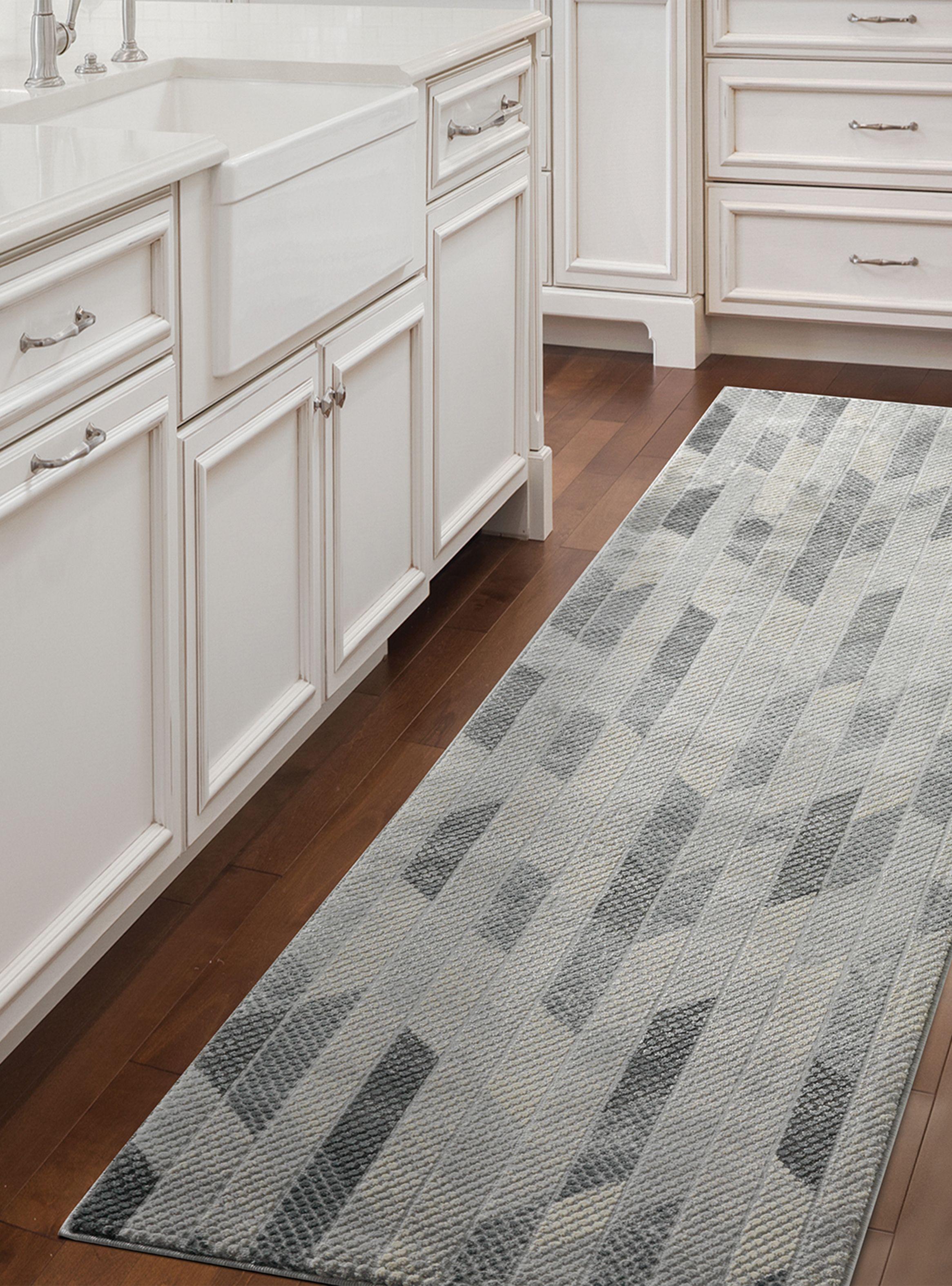 Alfombra Pasillo Babil 65 Gris 70 x 230 cm-5