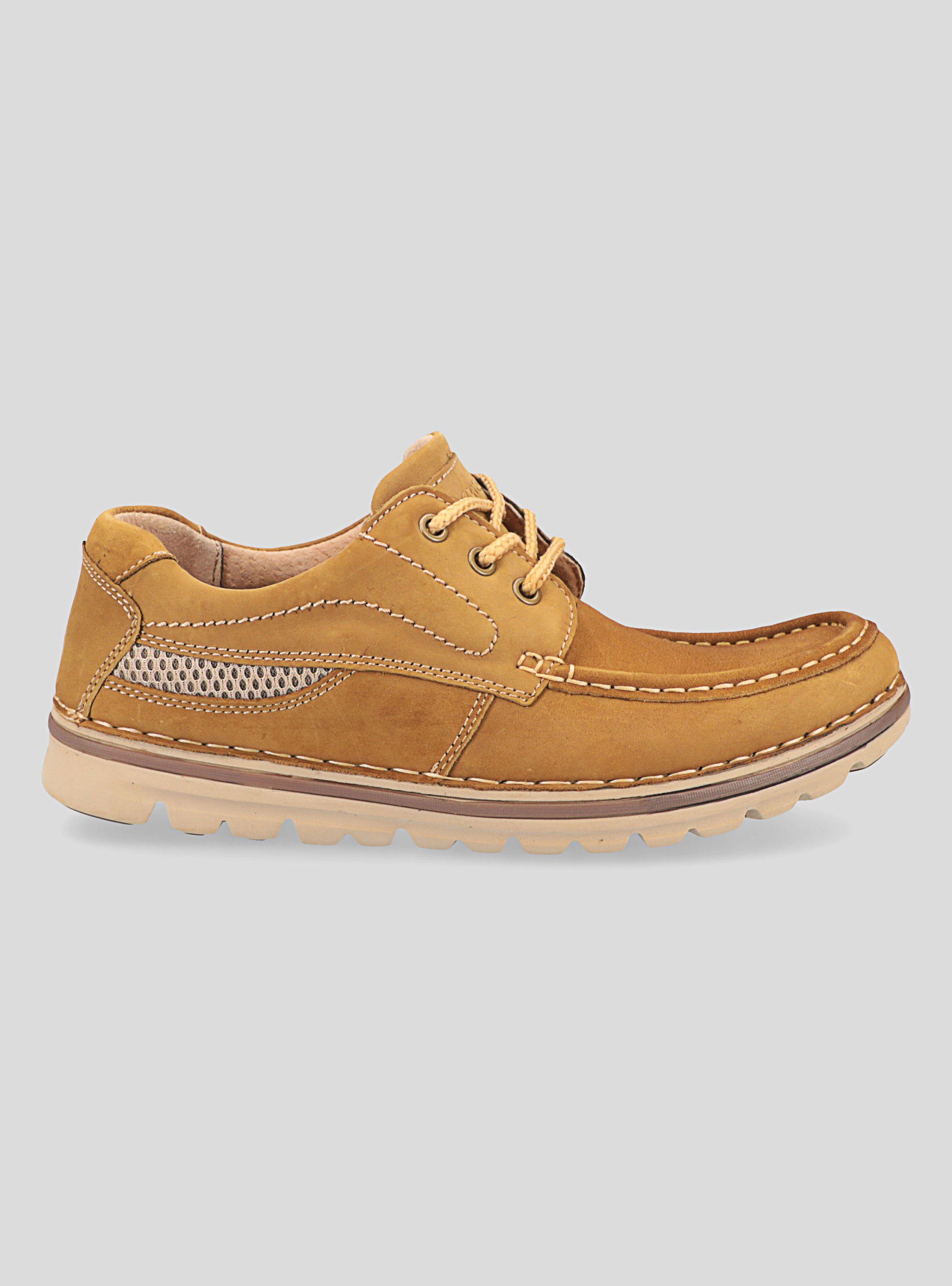 Zapato Jarman Casual Detalle Textil Hombre-0
