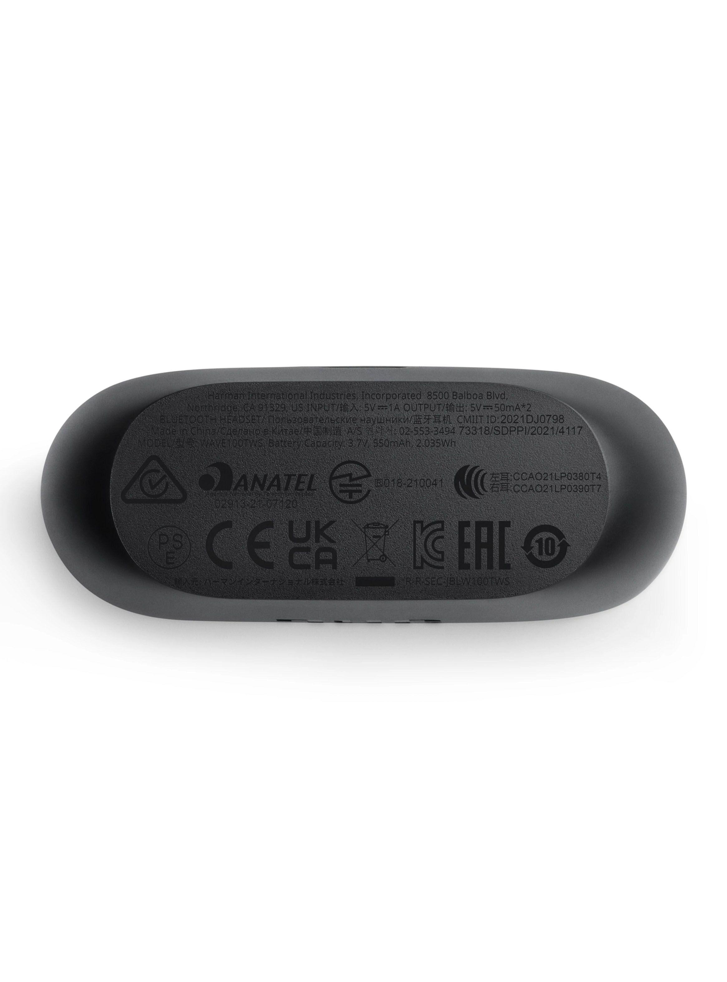 Audífonos Bluetooth TWS Wave 100 Negro-3