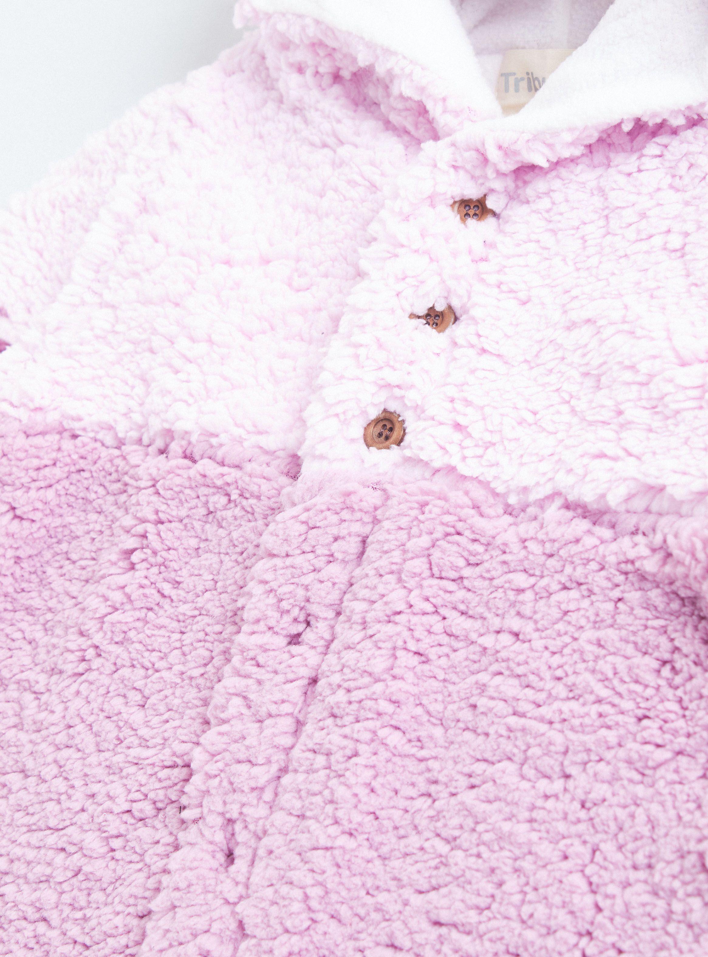 Chaqueta Sherpa Orejitas Niña-2
