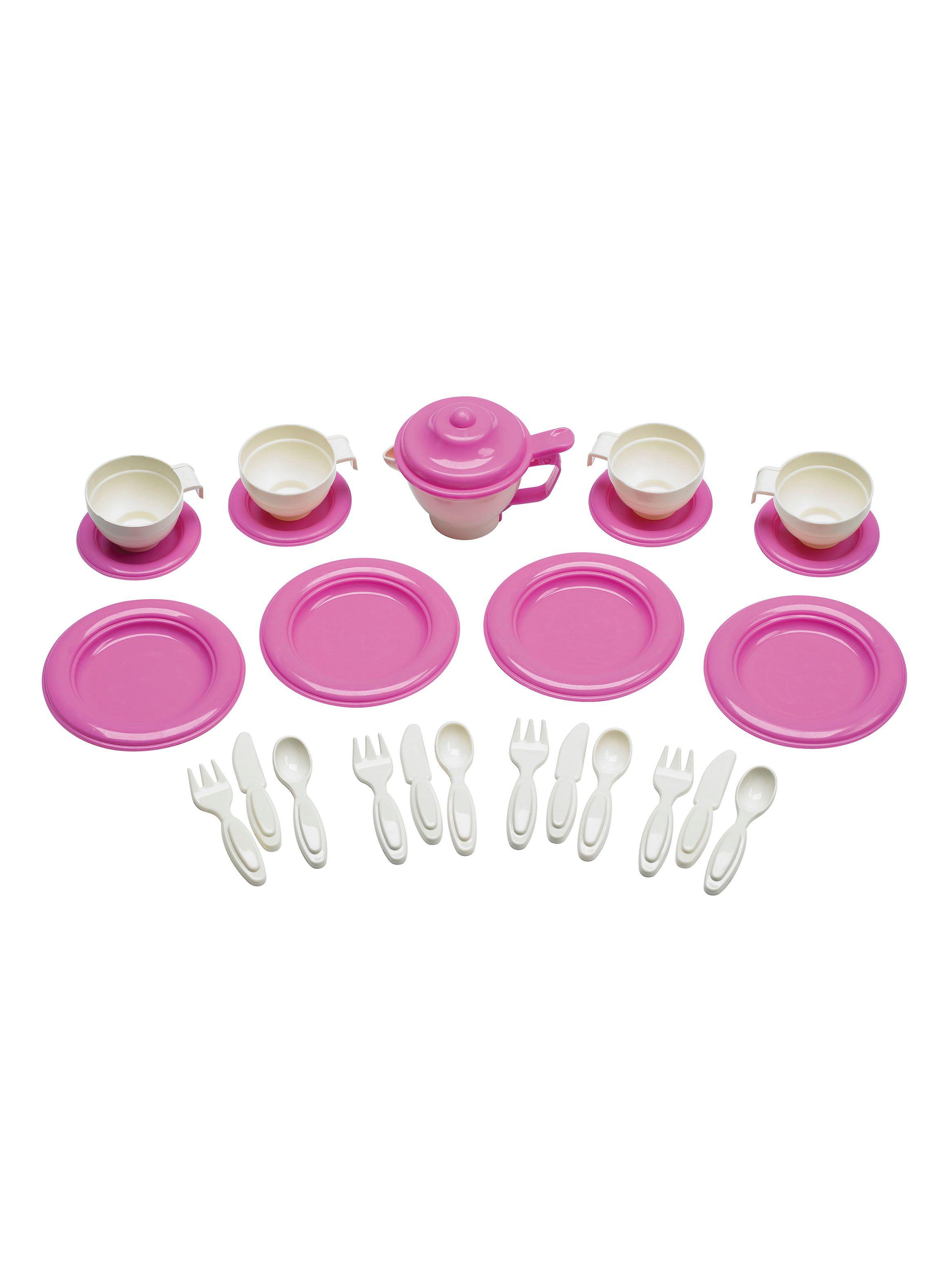 Juego Bestway American Plastic Mesa y Sillas + Accesorios-1