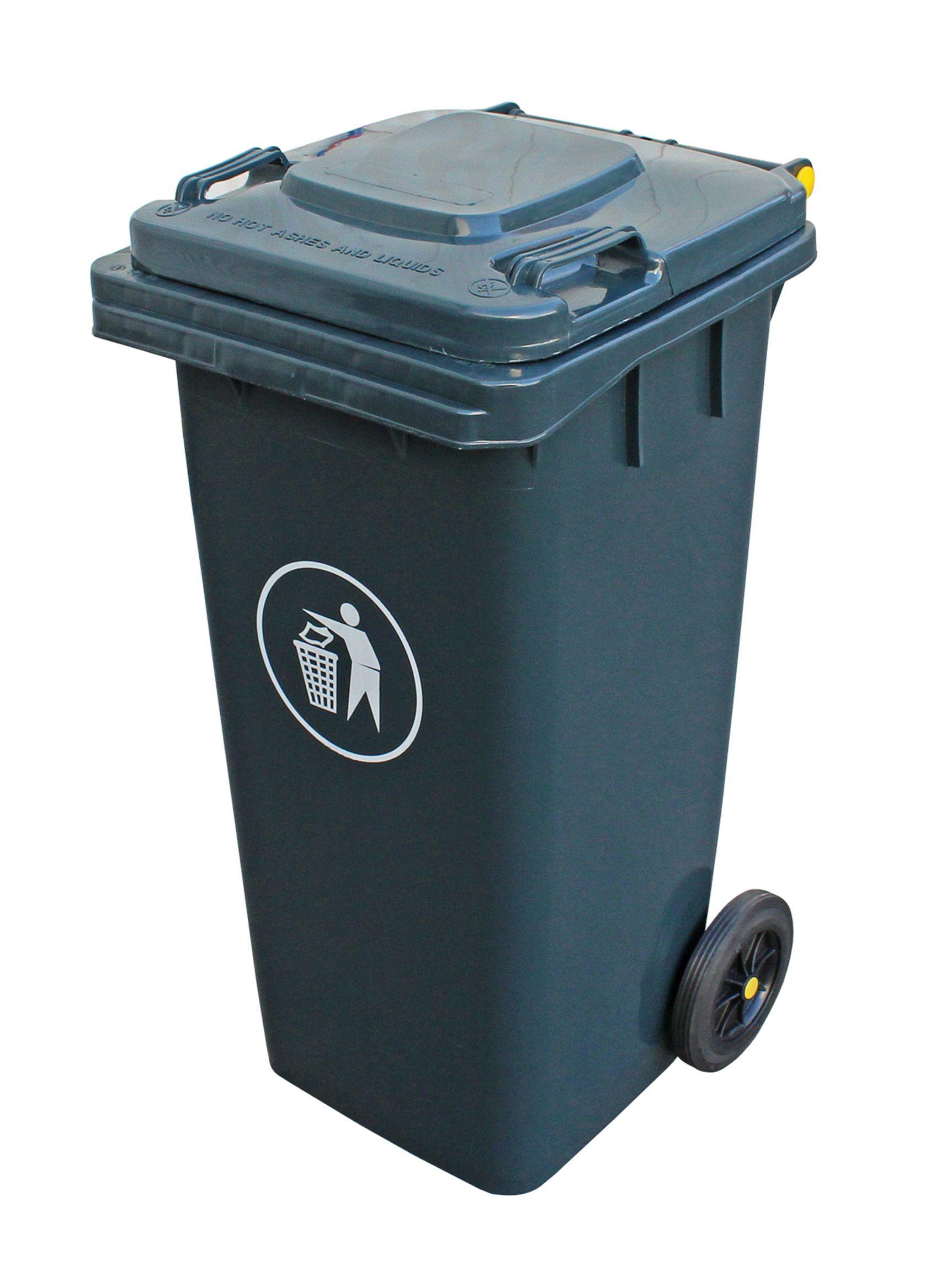 Basurero 240 lt Gris Talbot-3