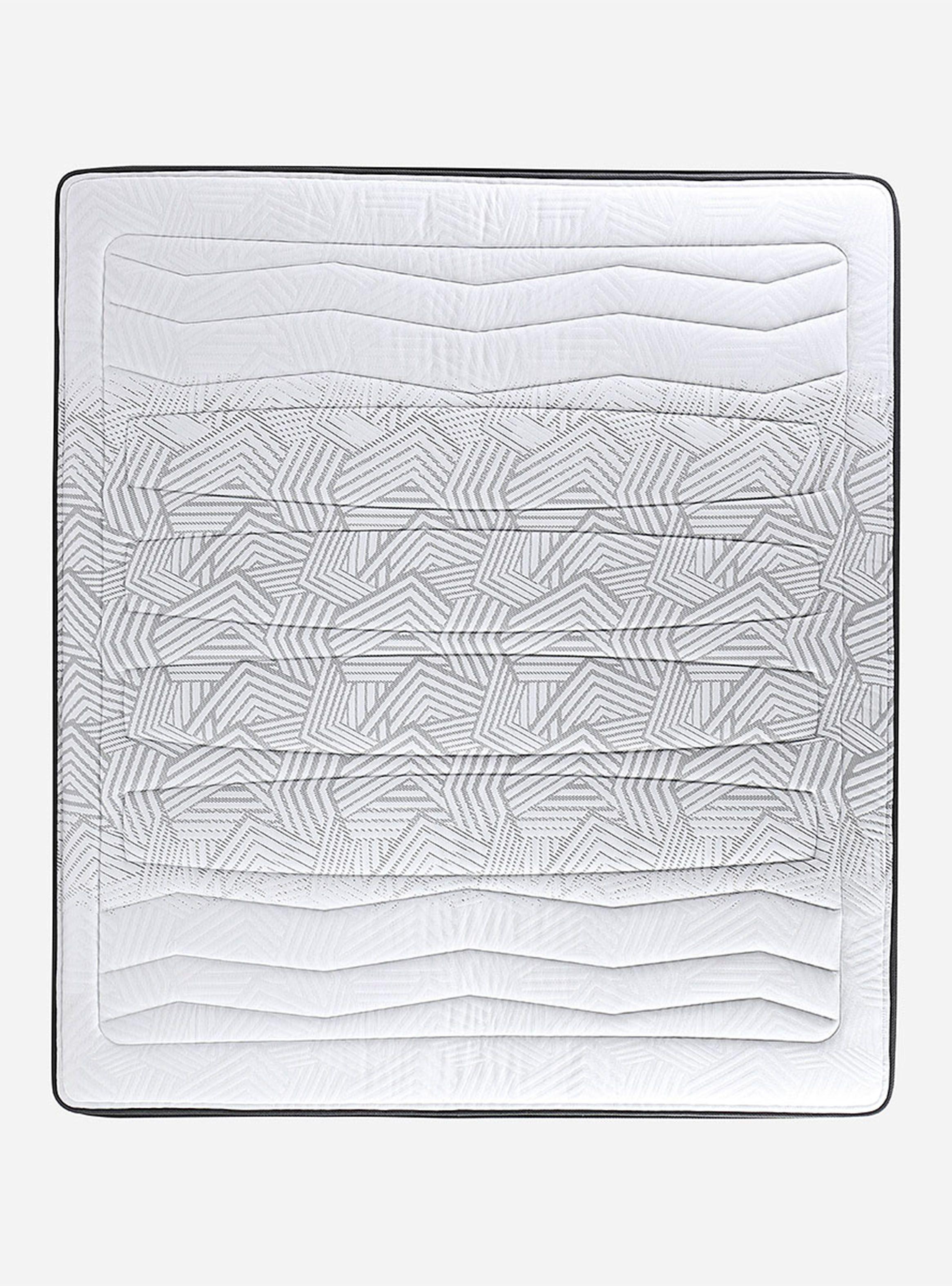 Cama Europea Tempo 2 Plazas Base Dividida + Respaldo Issey Grafito-3