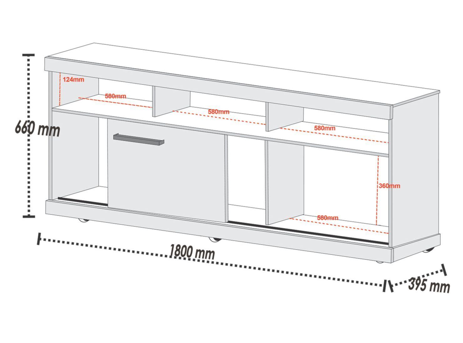 Rack TV 75" Caiena-2