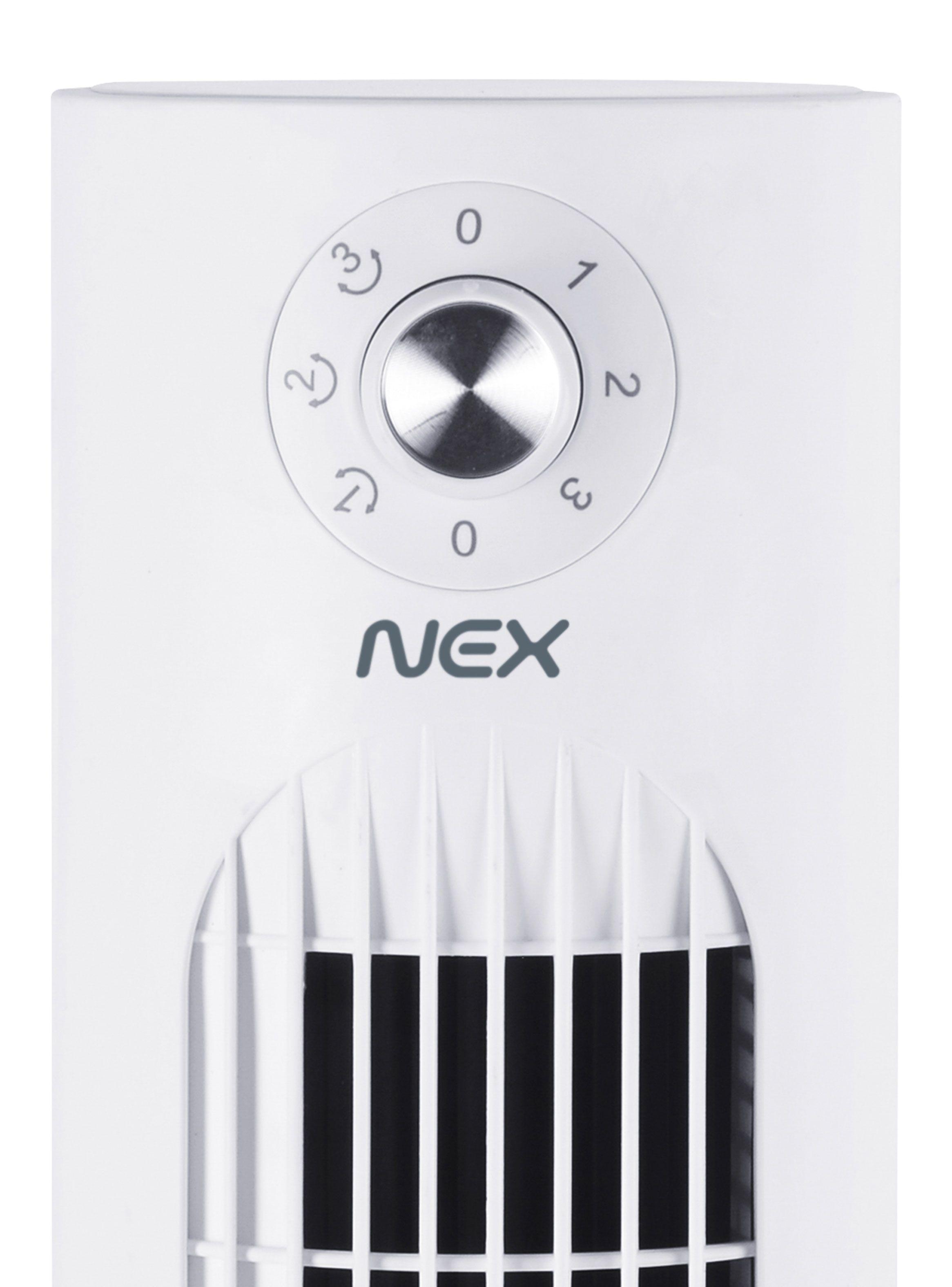 Ventilador Torre 3 Velocidades 50W TWF1288 Blanco-6