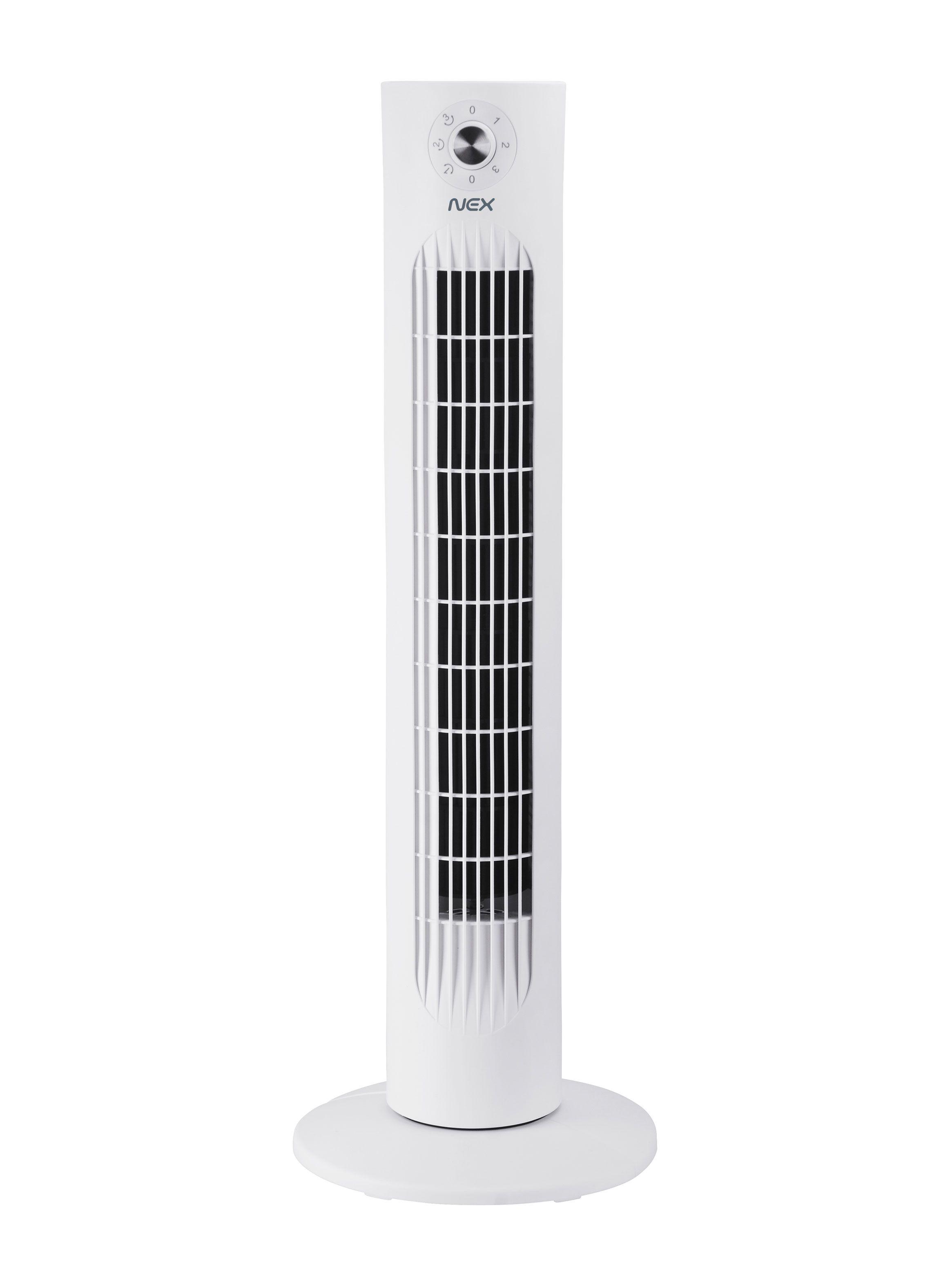 Ventilador Torre 3 Velocidades 50W TWF1288 Blanco-1