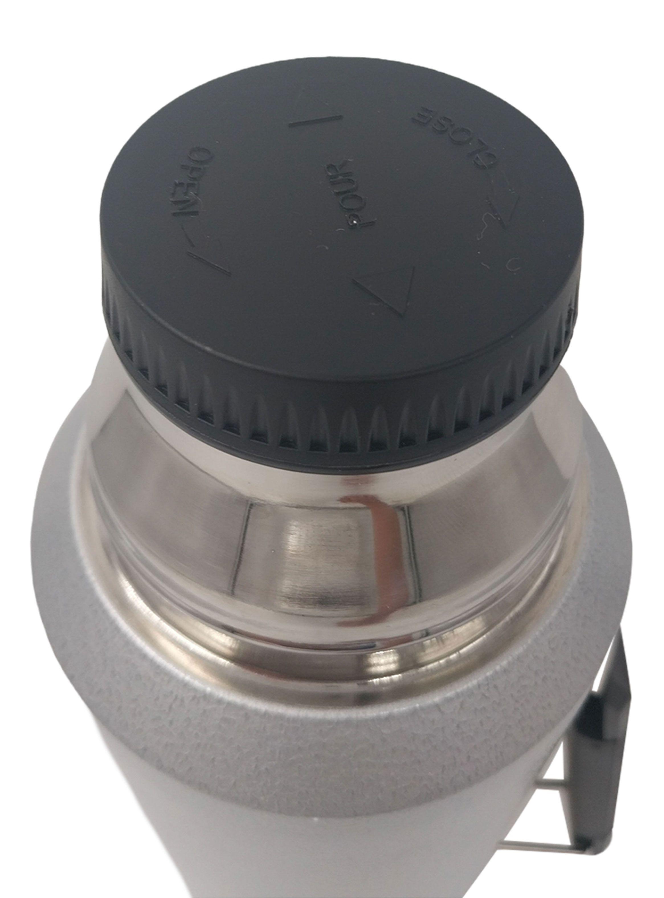 Termo Gris Metálico 1200 ml-2