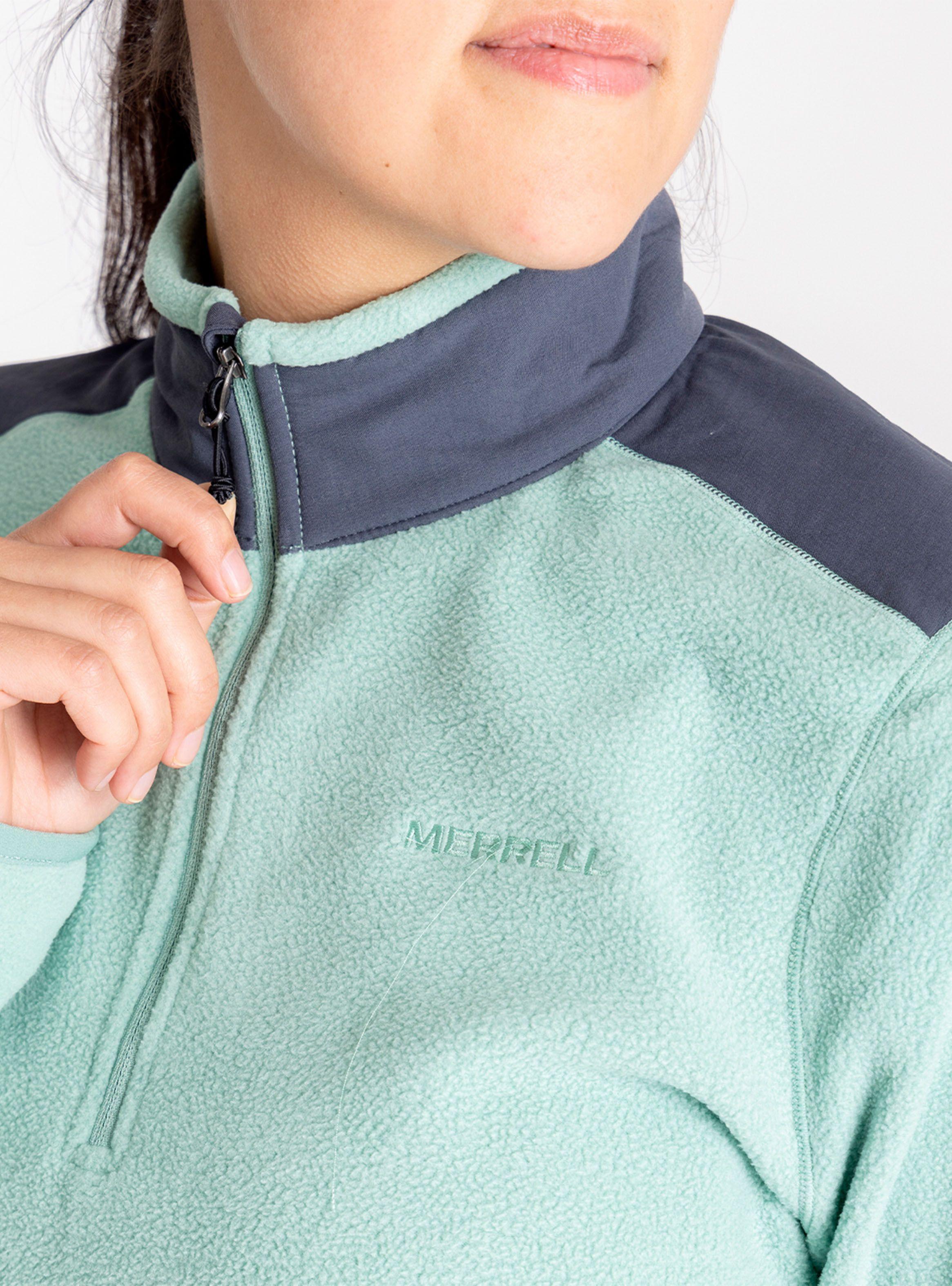 Polerón Dos Tonos Polar  Terrain 1/ 4 Zipper-2
