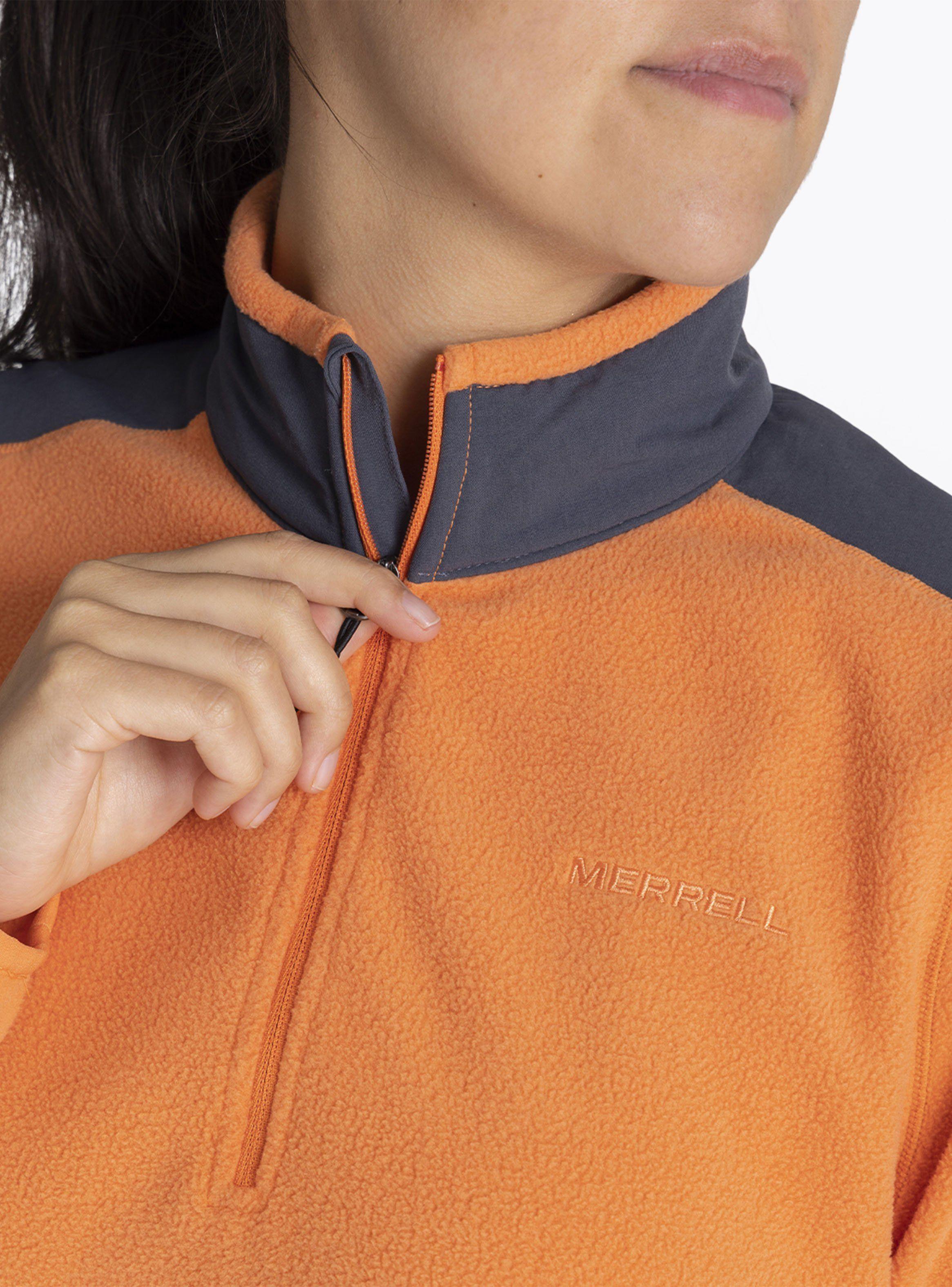 Polerón Dos Tonos Polar  Terrain 1/ 4 Zipper-2