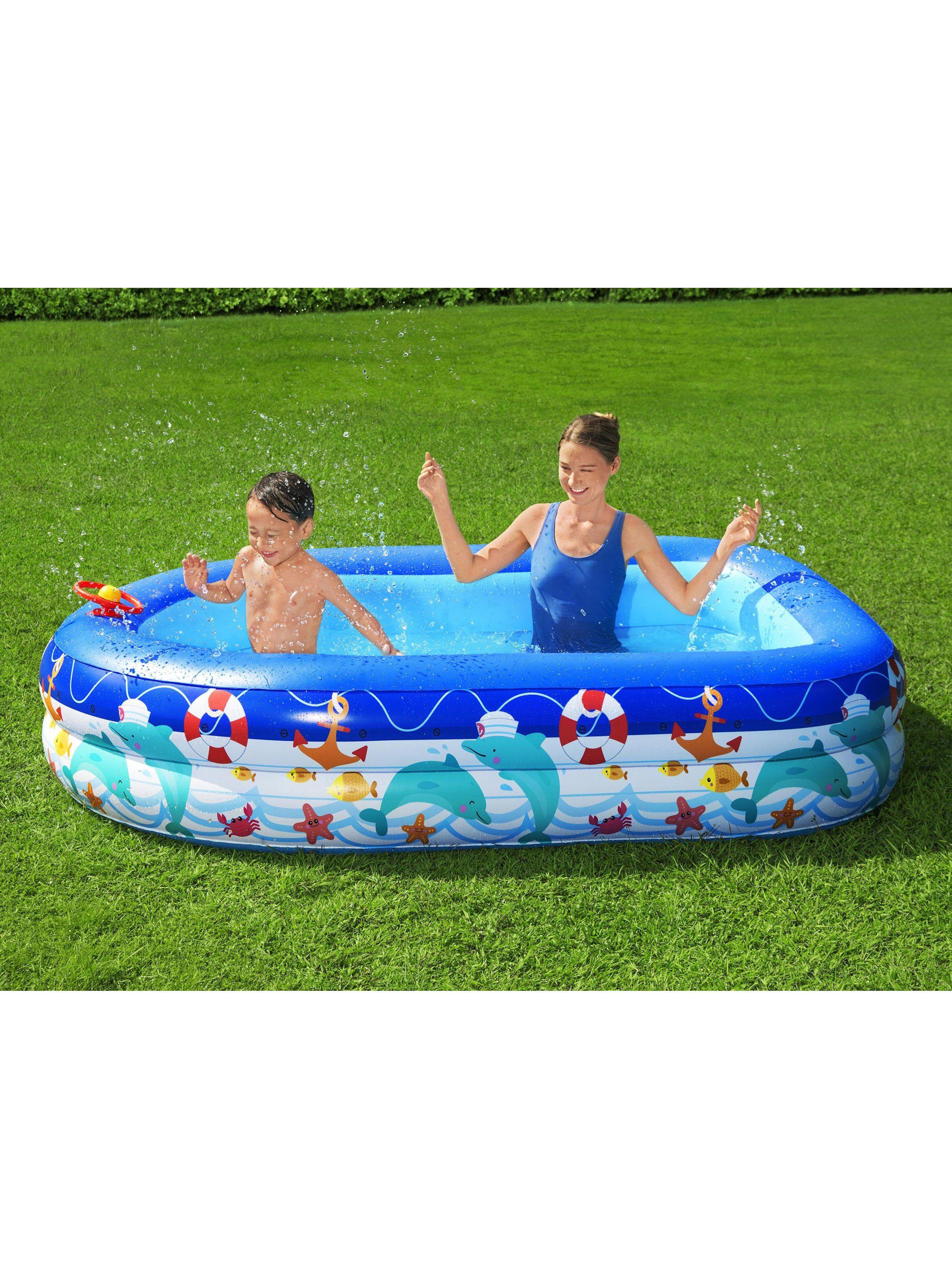 Piscina con Toldo 213 x 155 c-1
