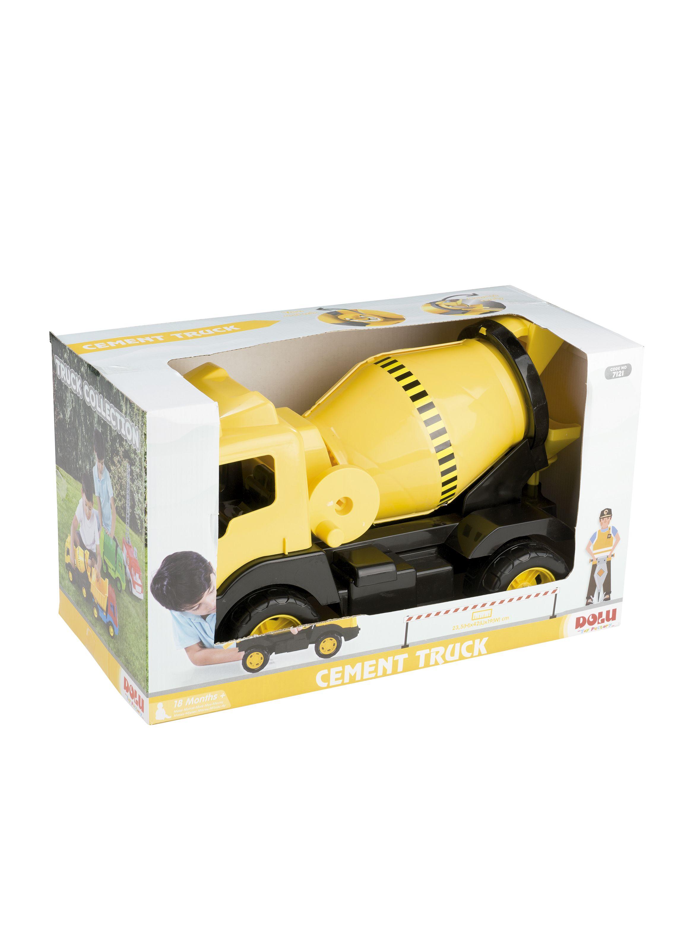 Camión Mezclador Amarillo 42 cm-0
