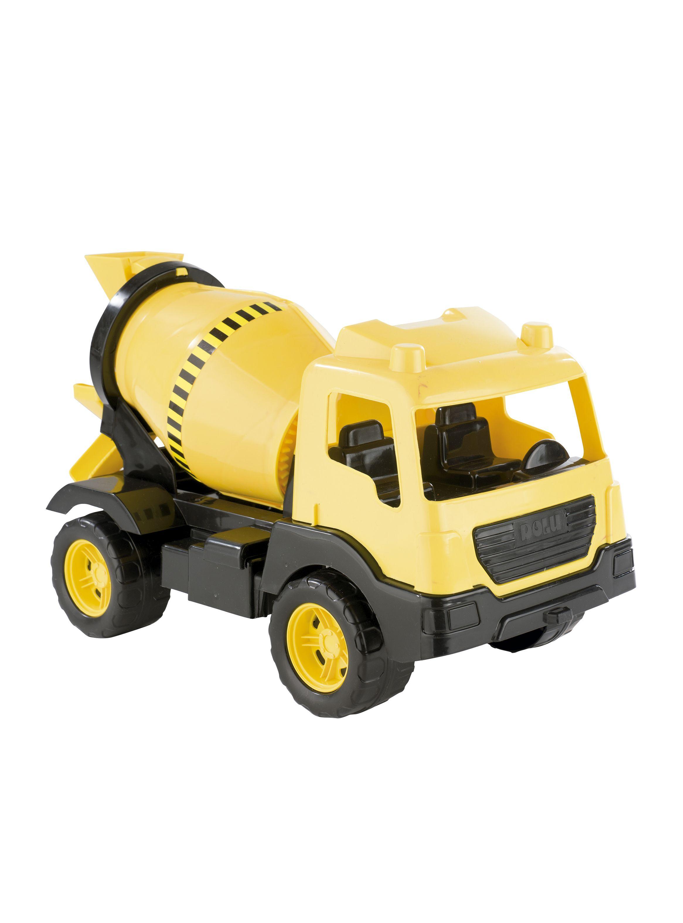 Camión Mezclador Amarillo 42 cm-1