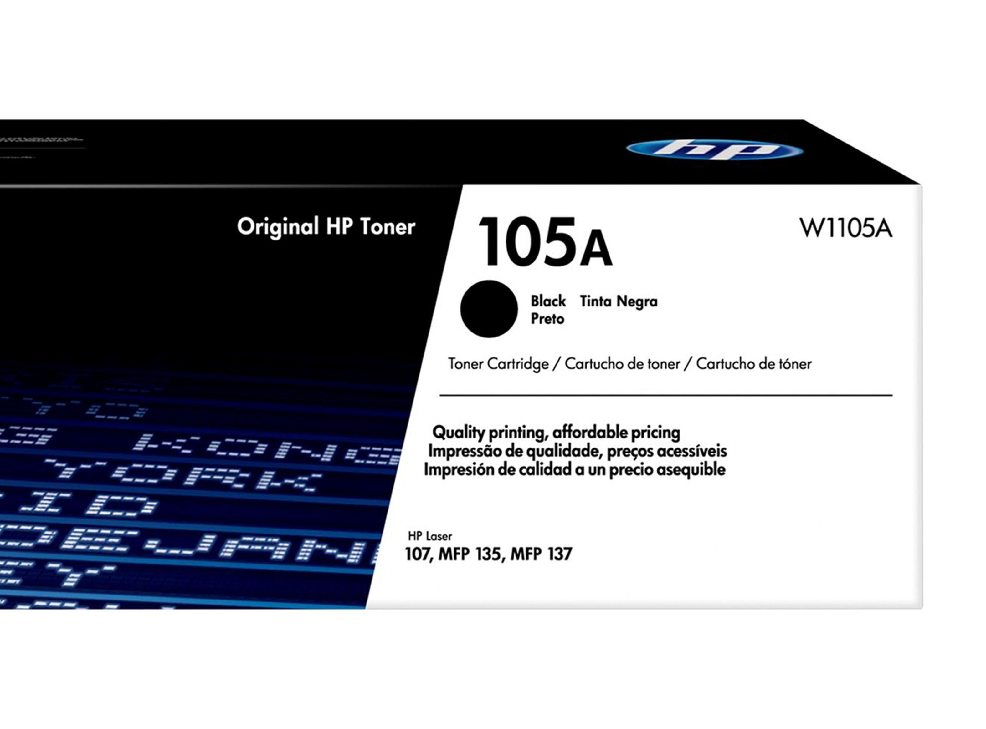 Tóner HP Original Negro 105A-1