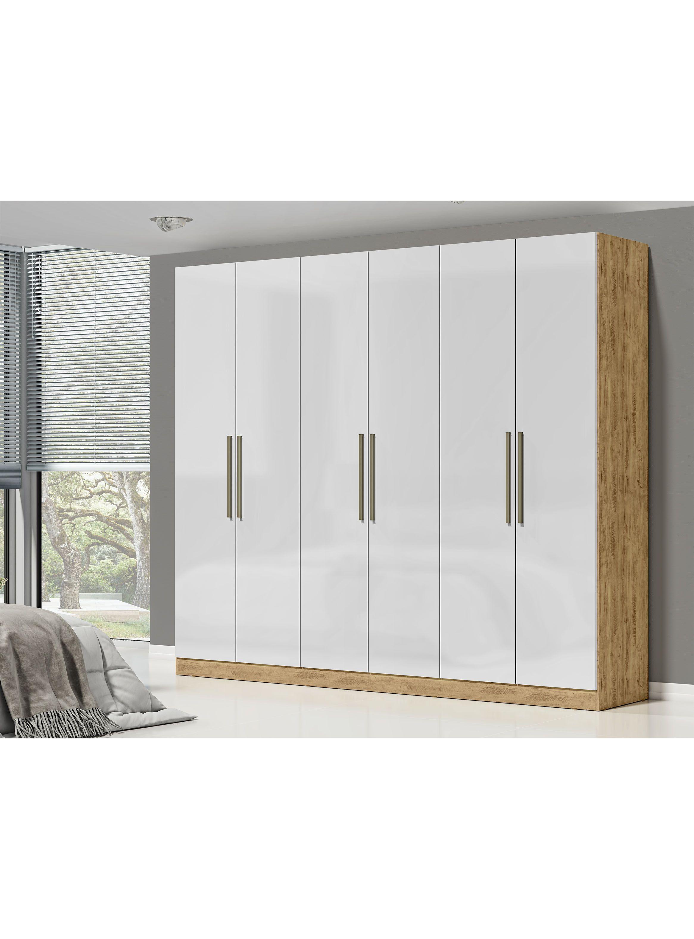 Clóset Toronto 6 Puertas 3 Cajones-3