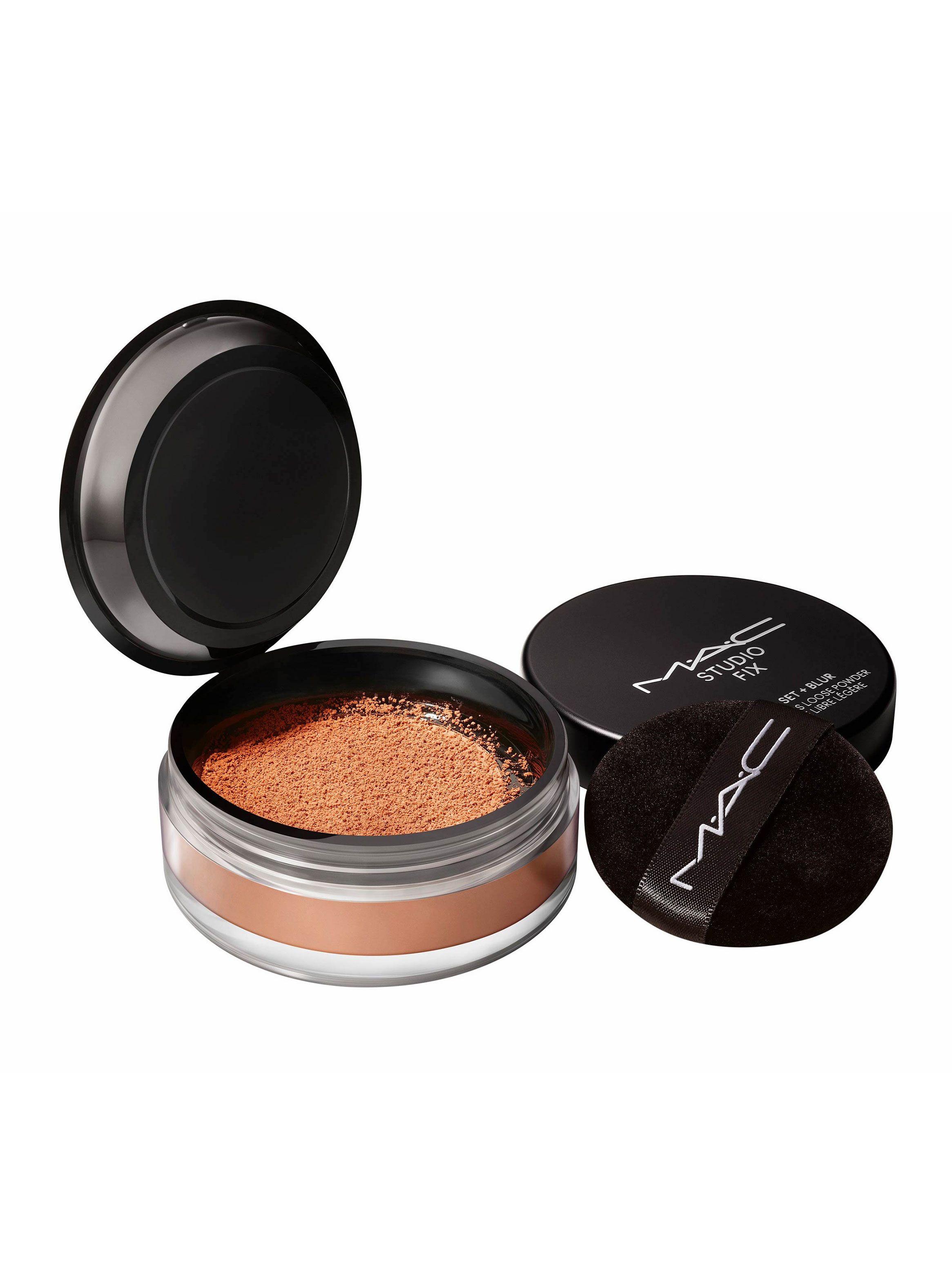 Polvo M·A·C Studio Fix Pro Set + Blur Weightless Loose Powder Deep Dark 6.5 g-2